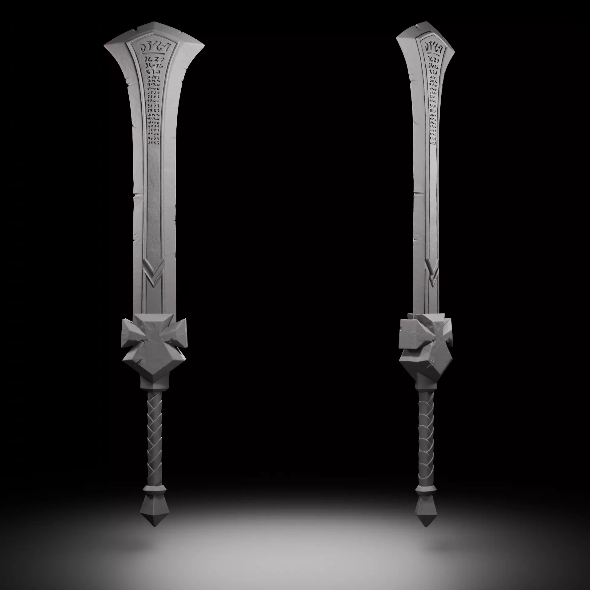 Claymore of the Knight Pledge - World of Warcraft 3D print model