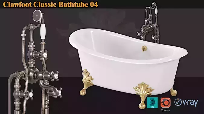 Clawfoot Classic Bathtube 04