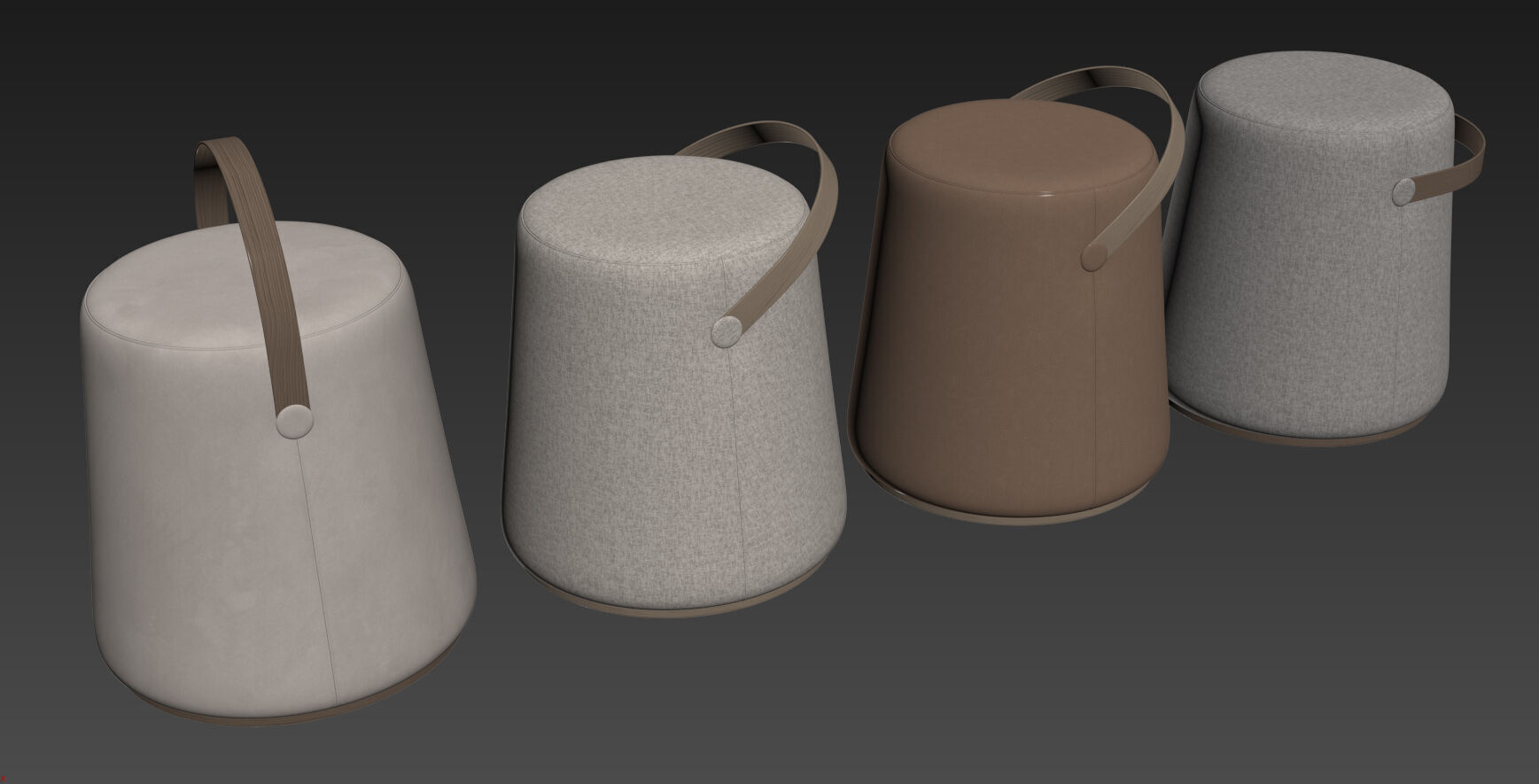 Enzo Pouf By Nakts Mebeles 3D model_5