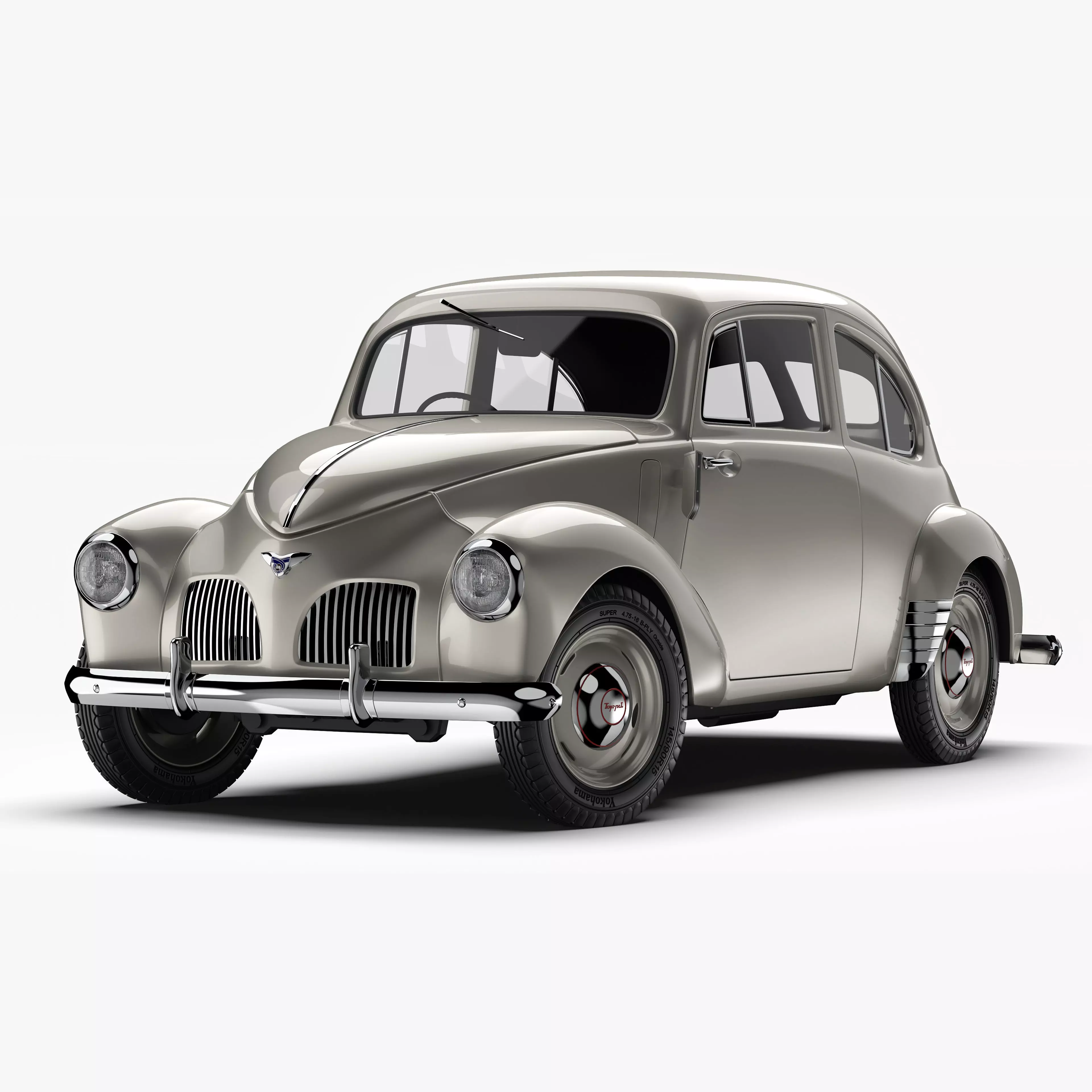 Toyopet SA 1947 -1952 3D model_0