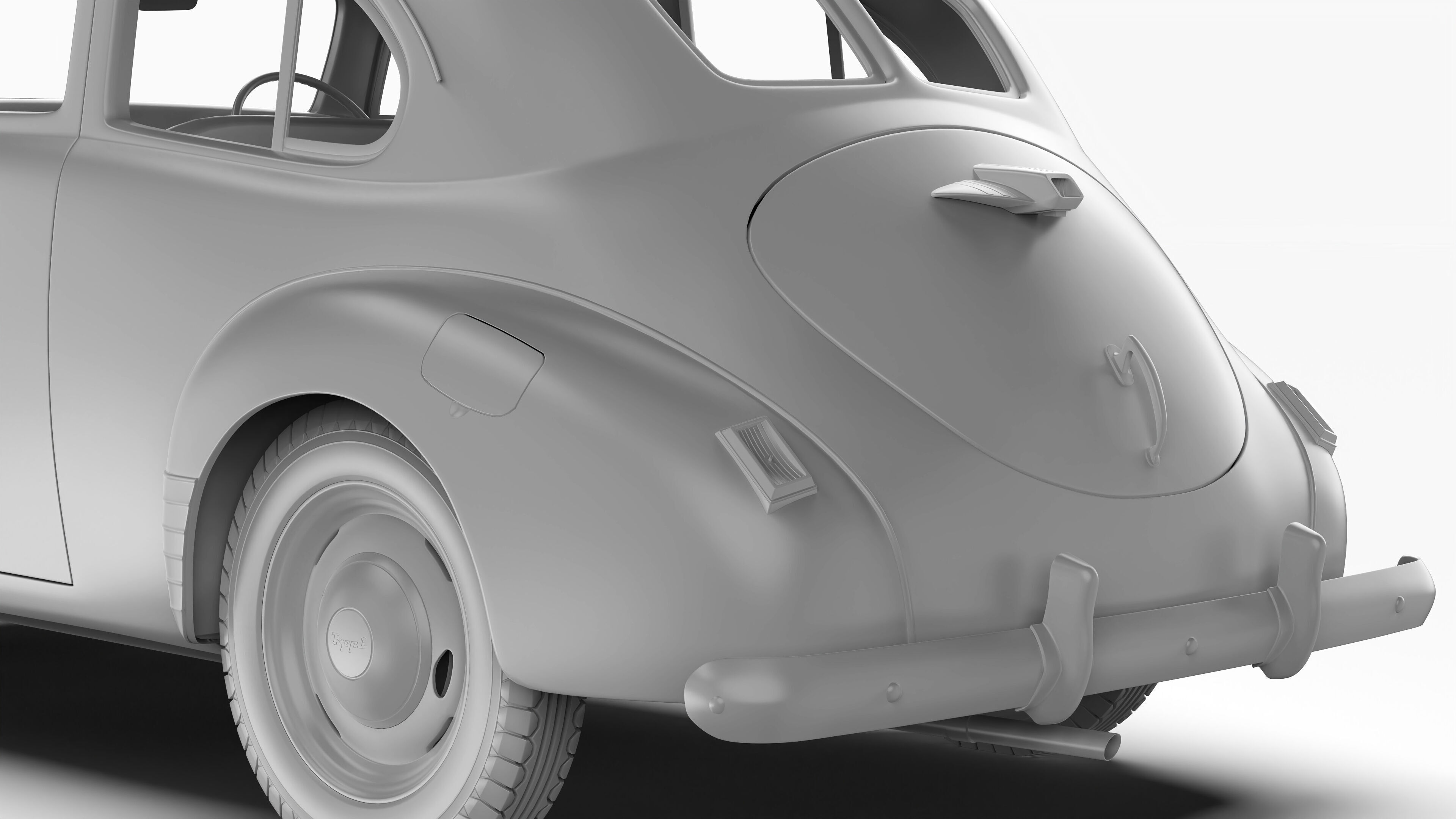 Toyopet SA 1947 -1952 3D model_19
