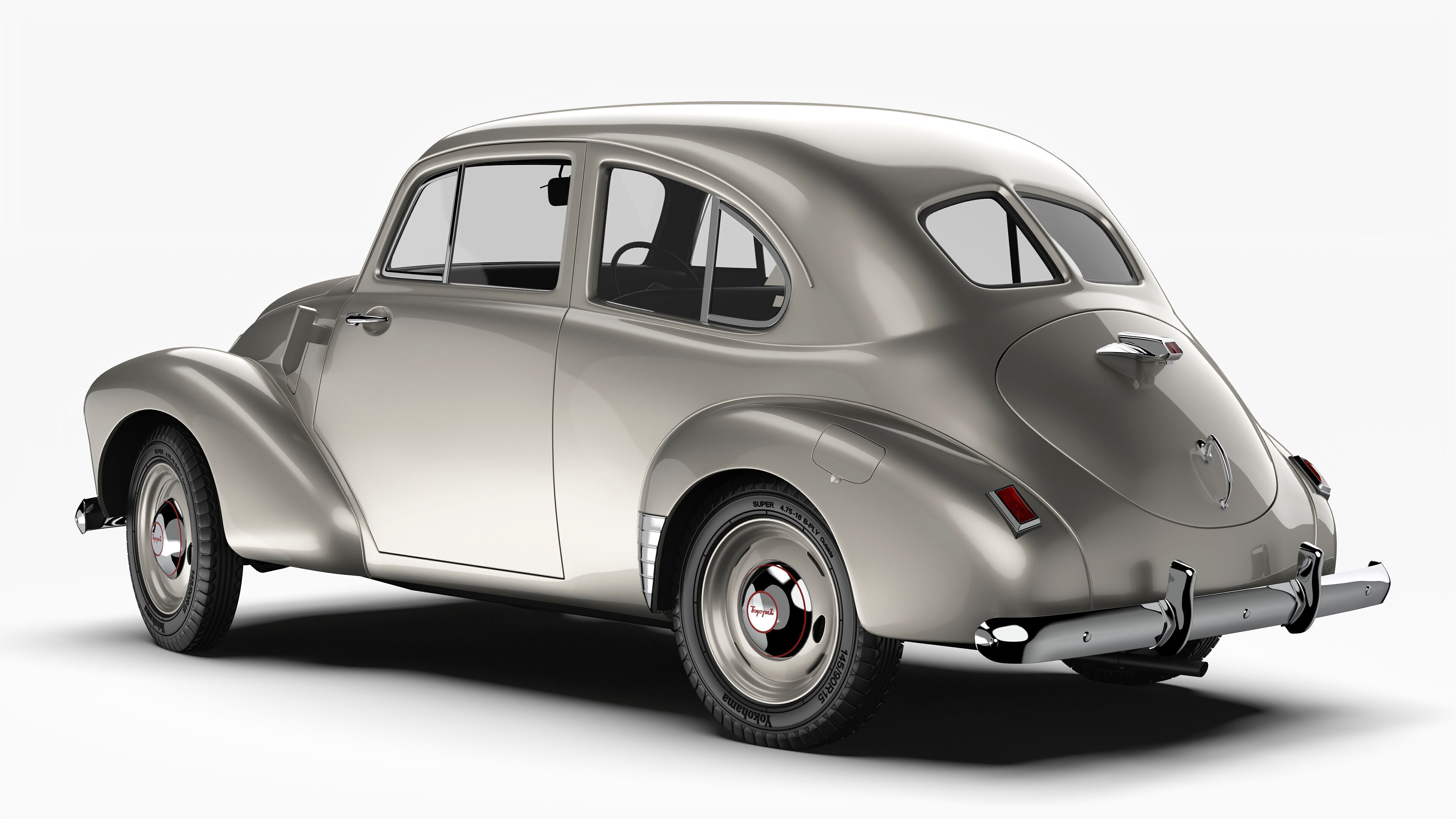 Toyopet SA 1947 -1952 3D model_2