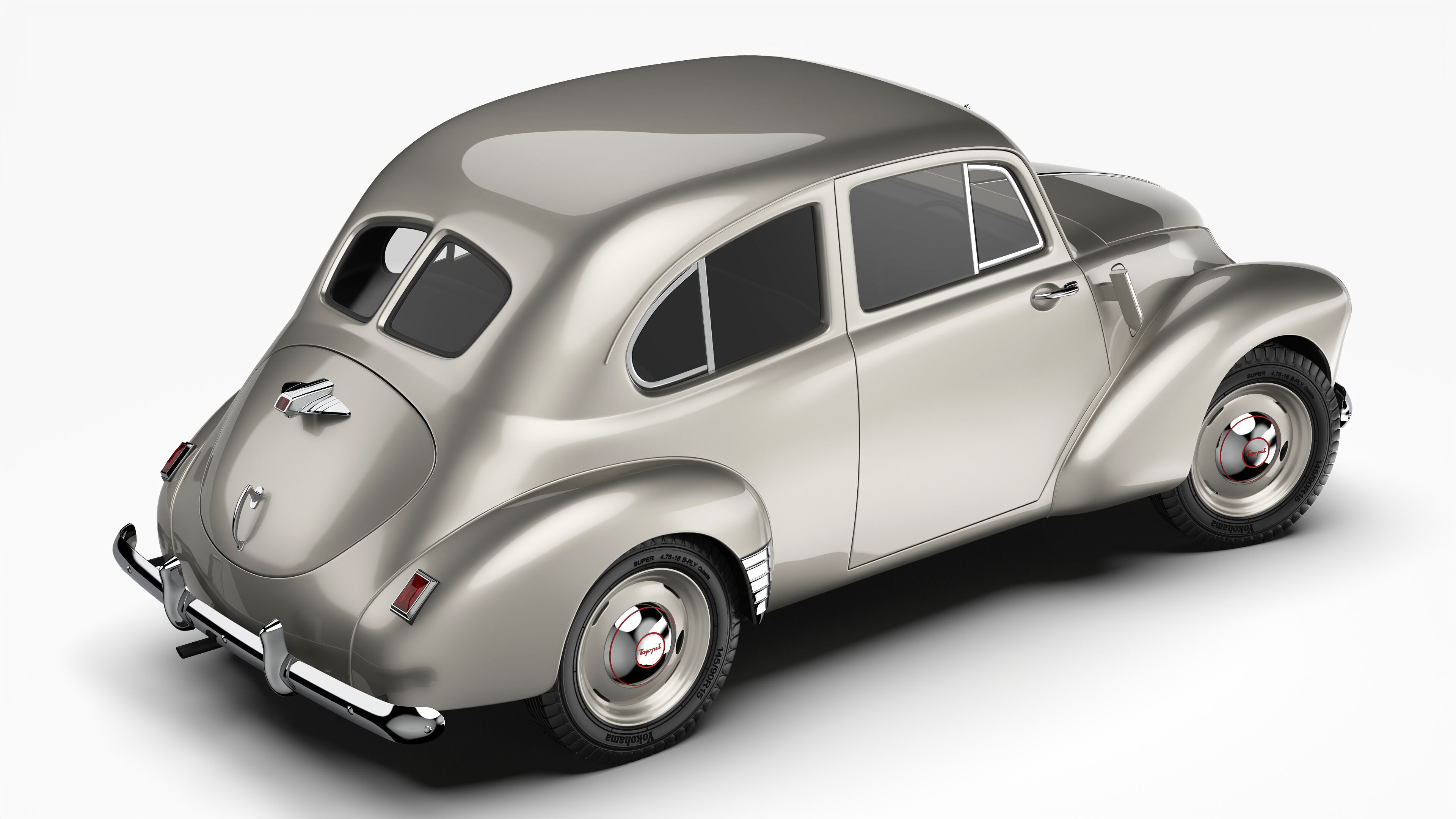 Toyopet SA 1947 -1952 3D model_3