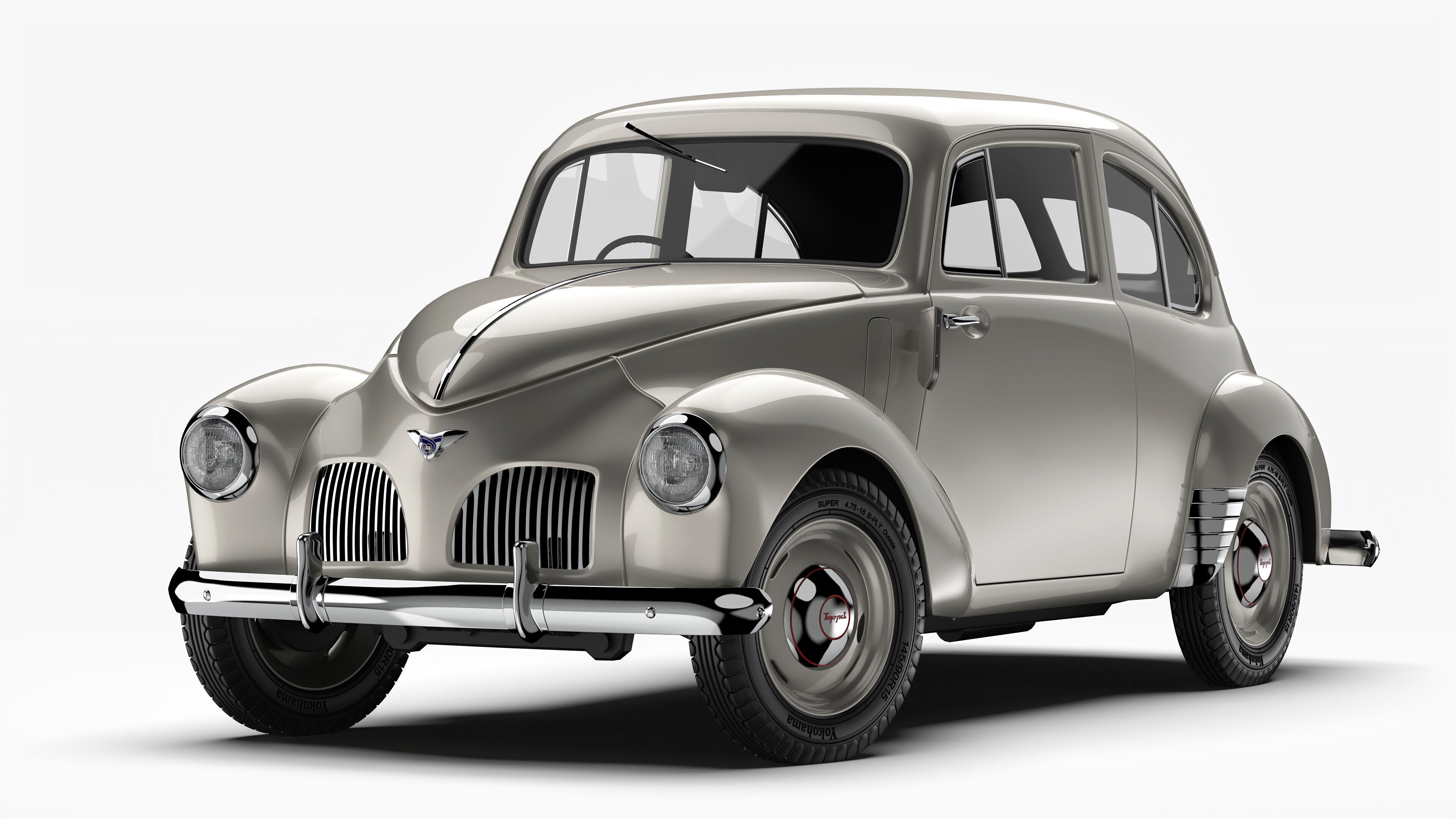 Toyopet SA 1947 -1952 3D model_1
