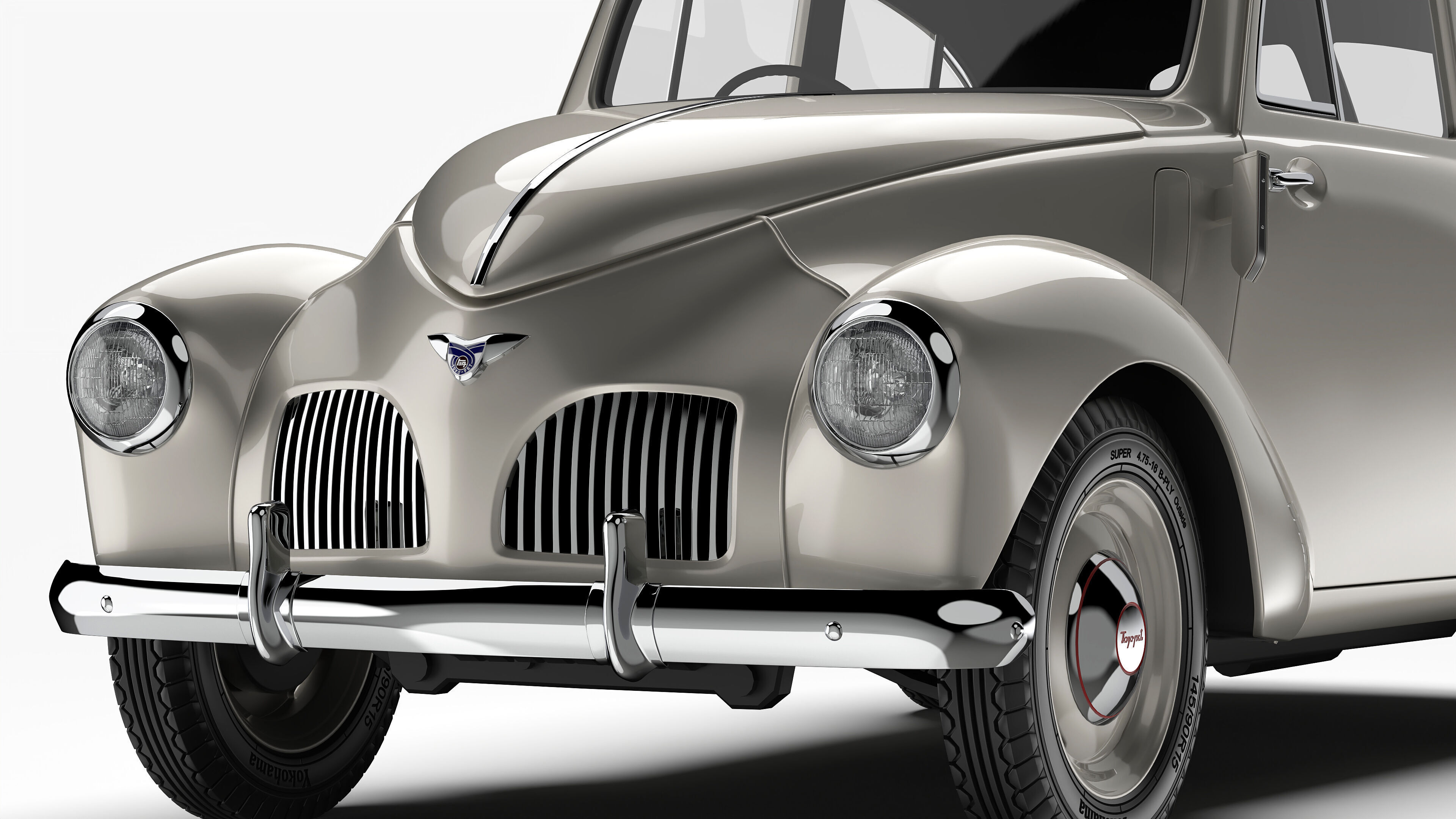 Toyopet SA 1947 -1952 3D model_8