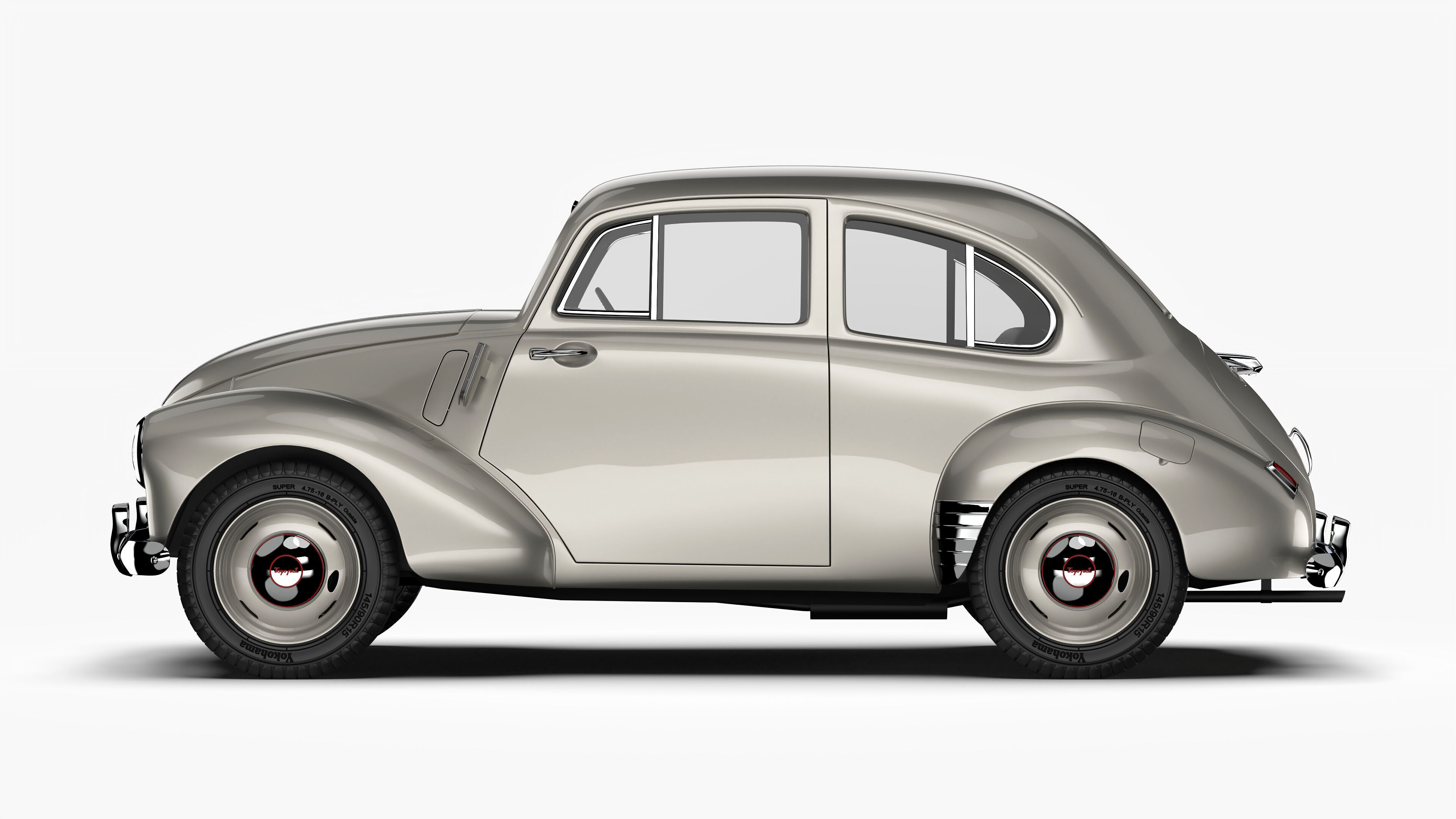 Toyopet SA 1947 -1952 3D model_7