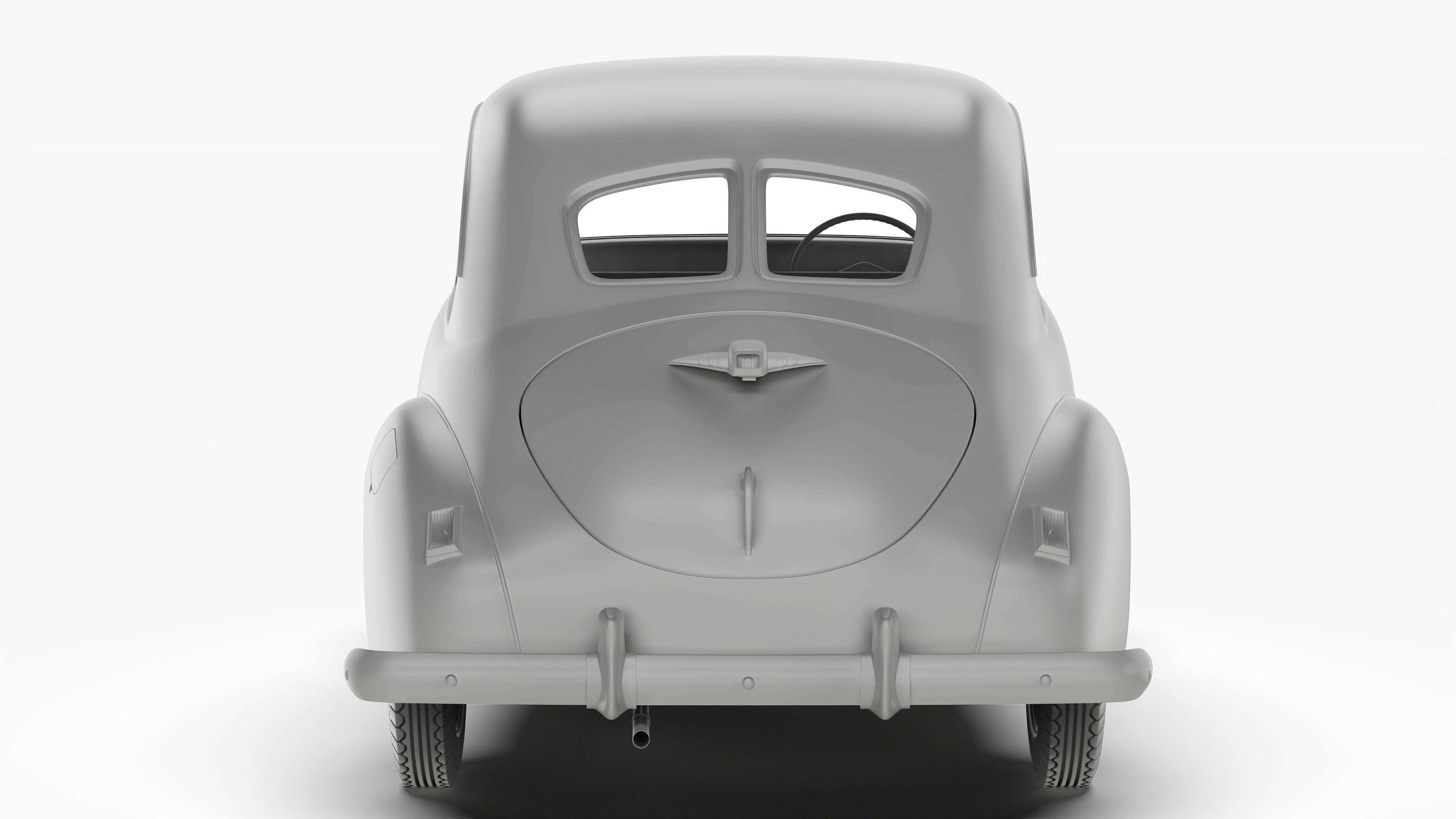 Toyopet SA 1947 -1952 3D model_16