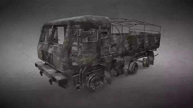 Burnt or Burned Truck Version 1