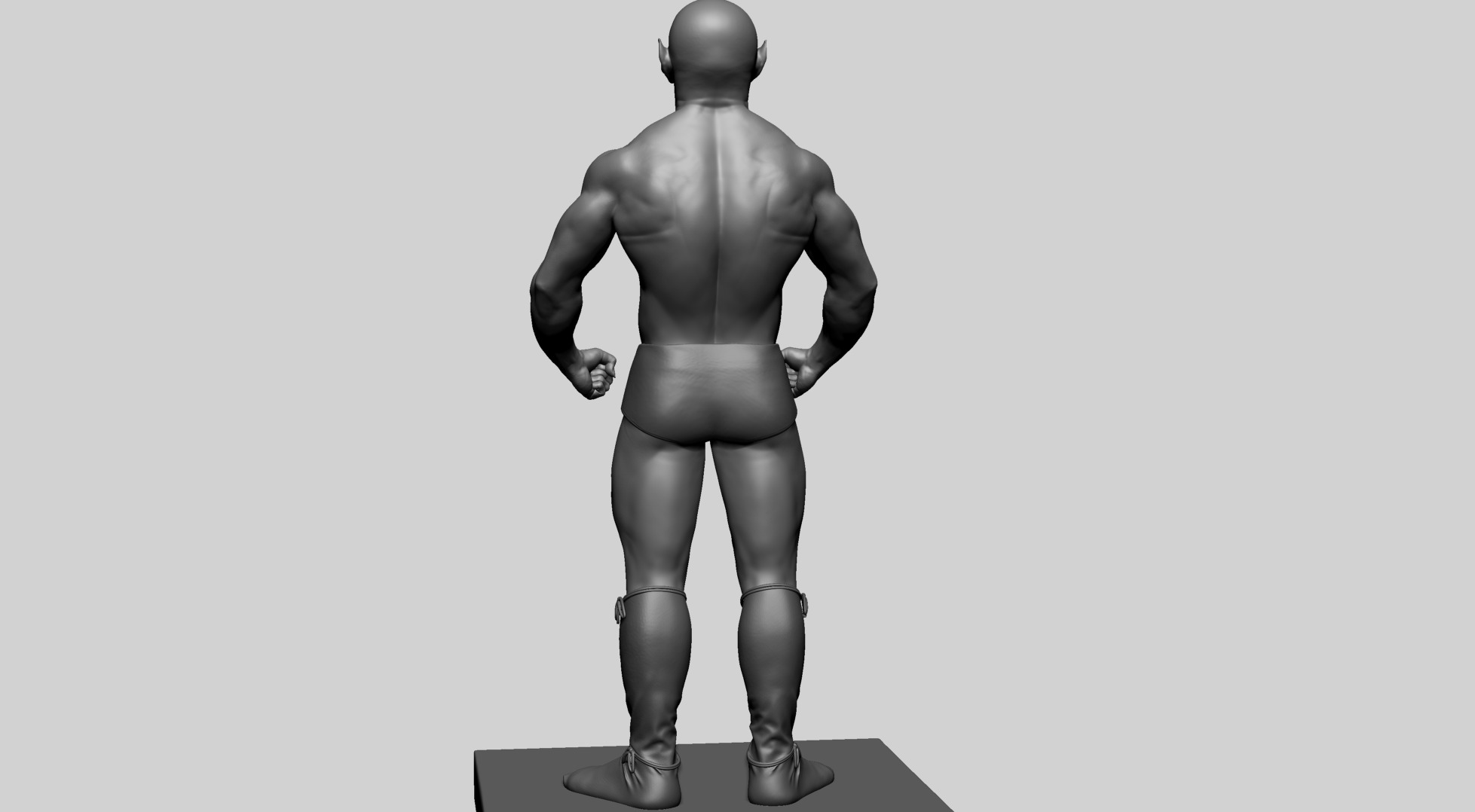 Fantasy Male Anatomy D 3D model_7