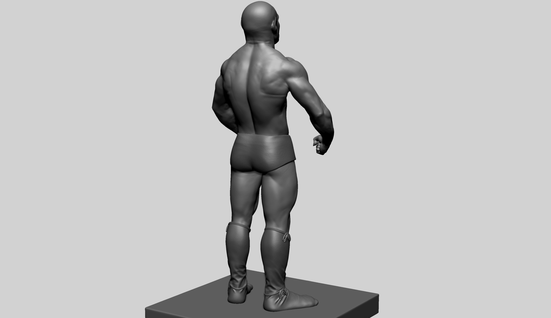 Fantasy Male Anatomy D 3D model_6