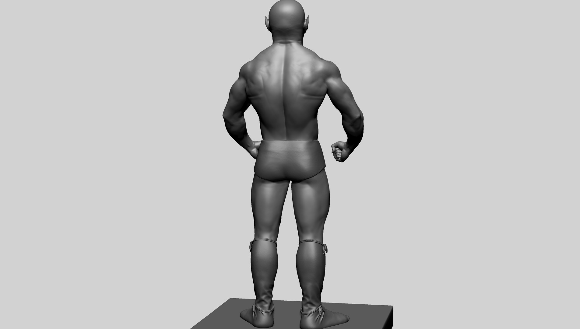 Fantasy Male Anatomy D 3D model_2