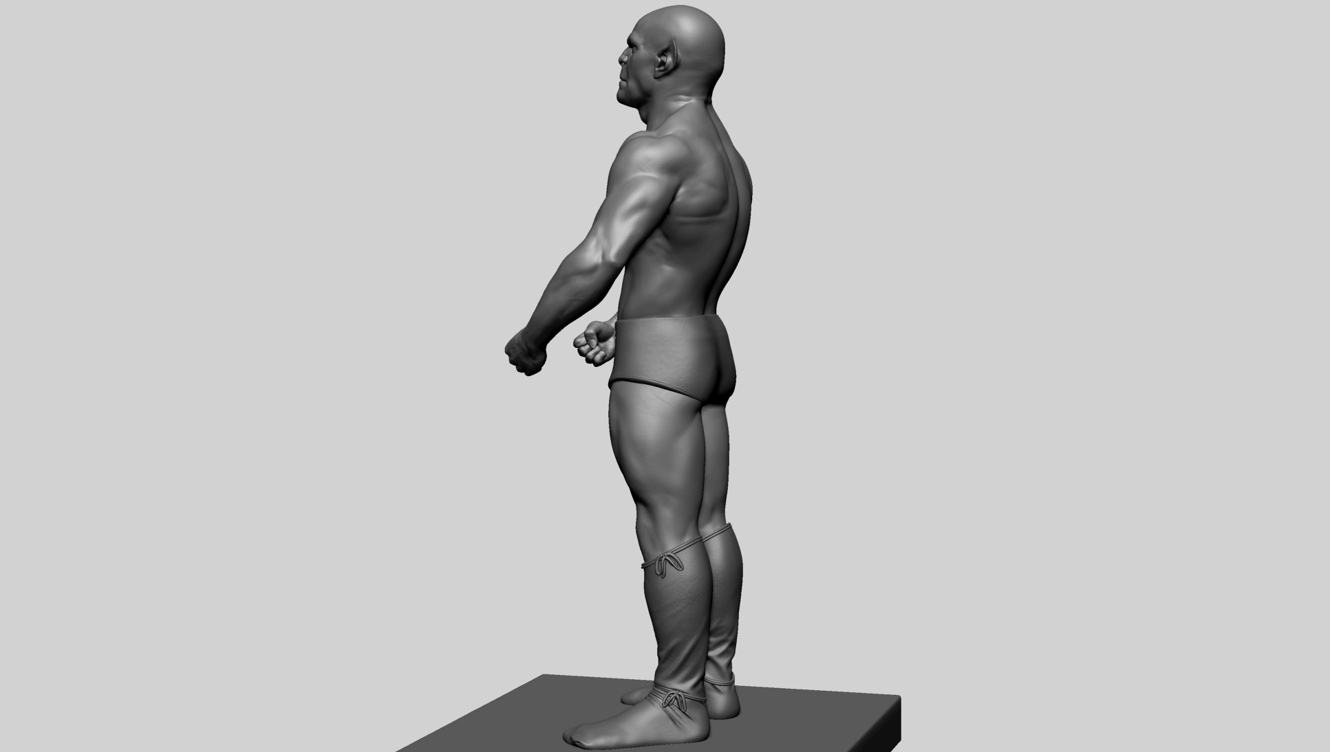 Fantasy Male Anatomy D 3D model_8
