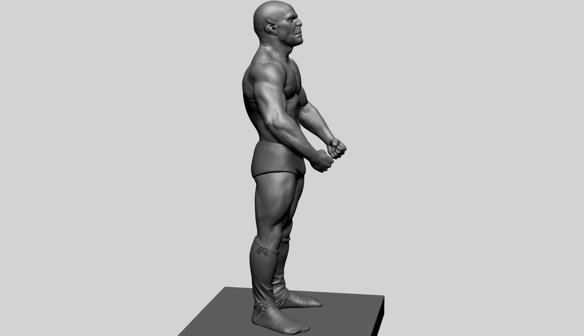 Fantasy Male Anatomy D 3D model_5