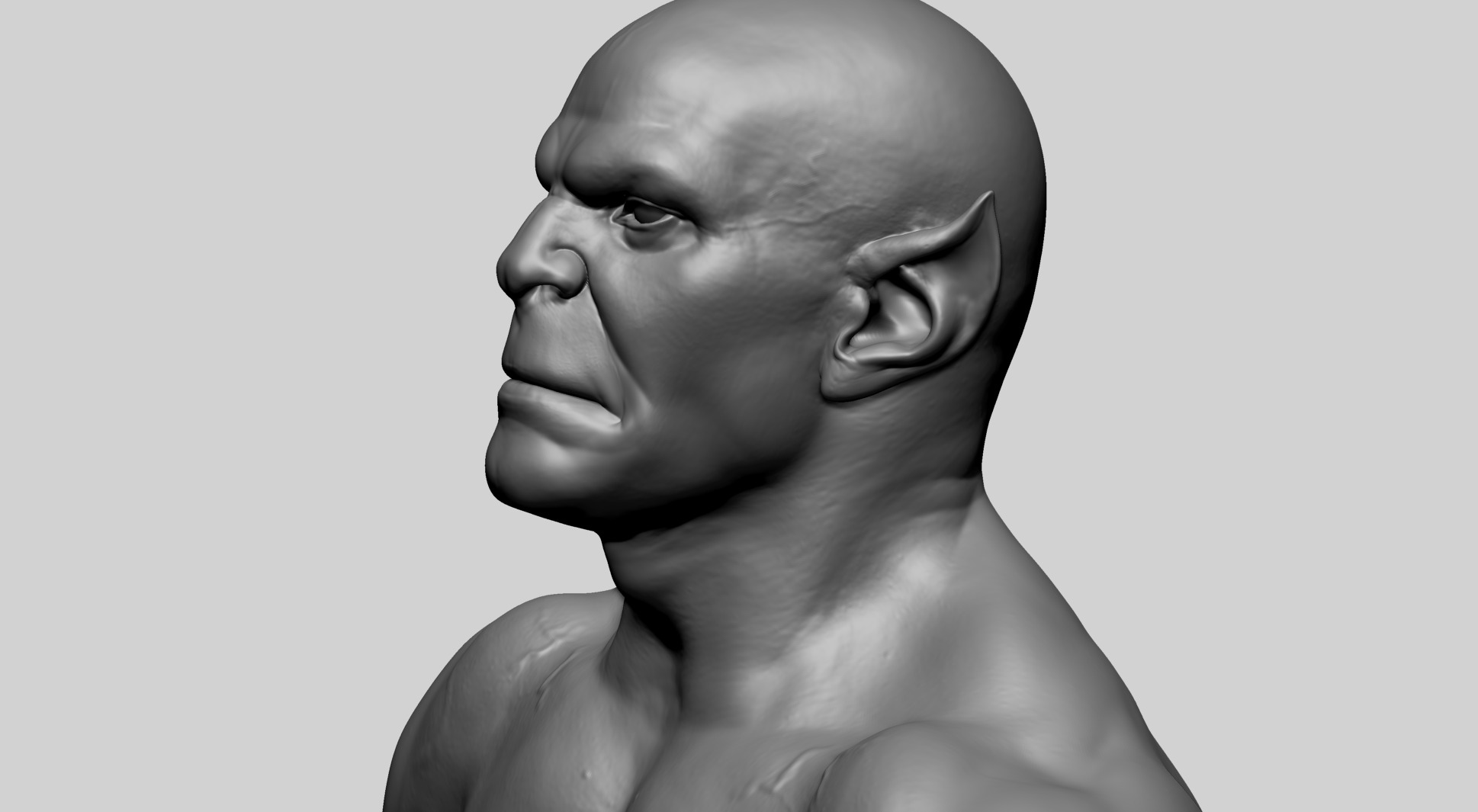 Fantasy Male Anatomy D 3D model_11