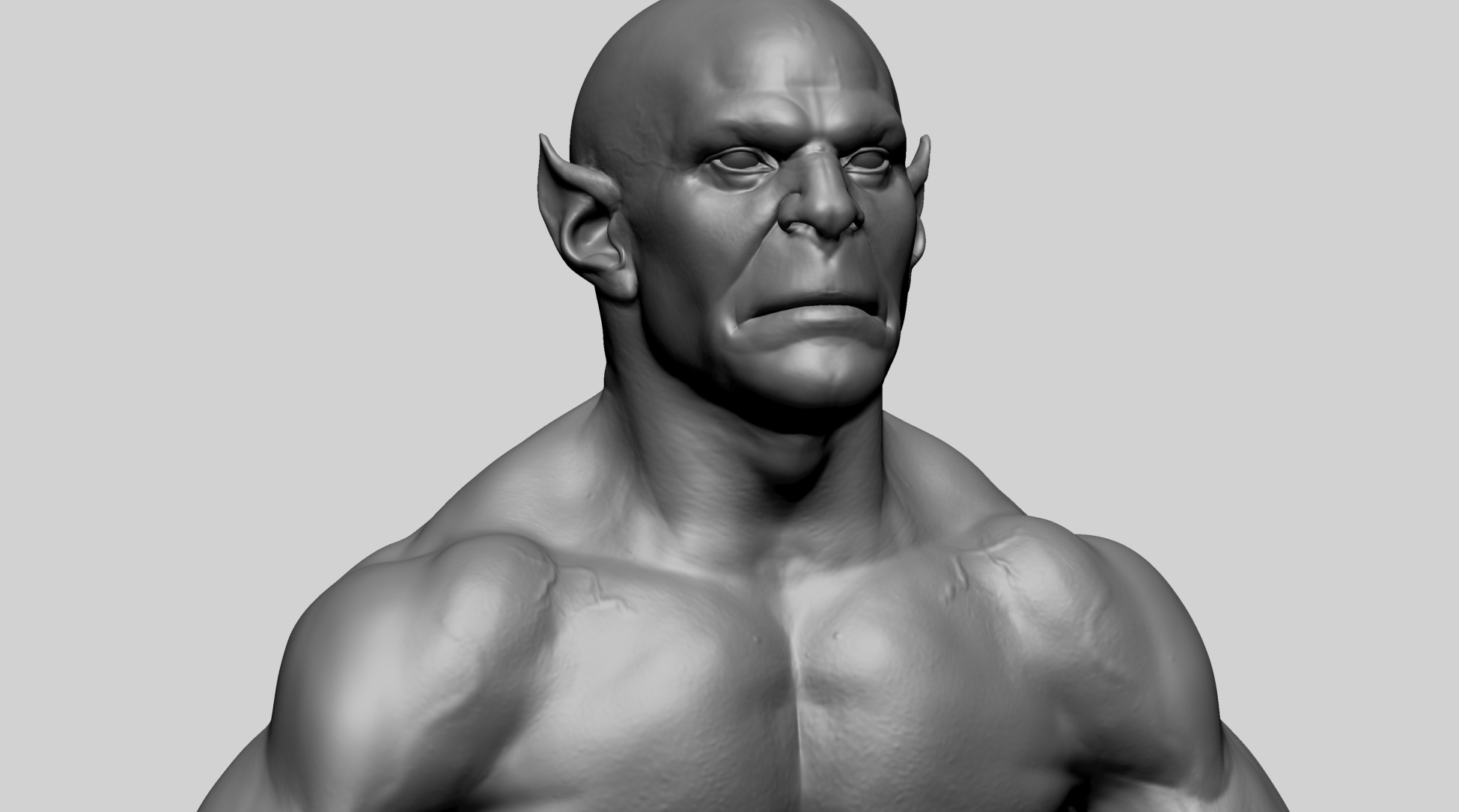 Fantasy Male Anatomy D 3D model_10