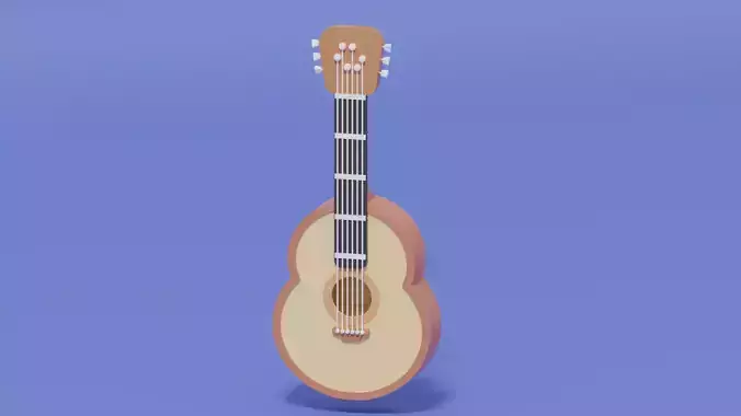 Cartoon Guitar