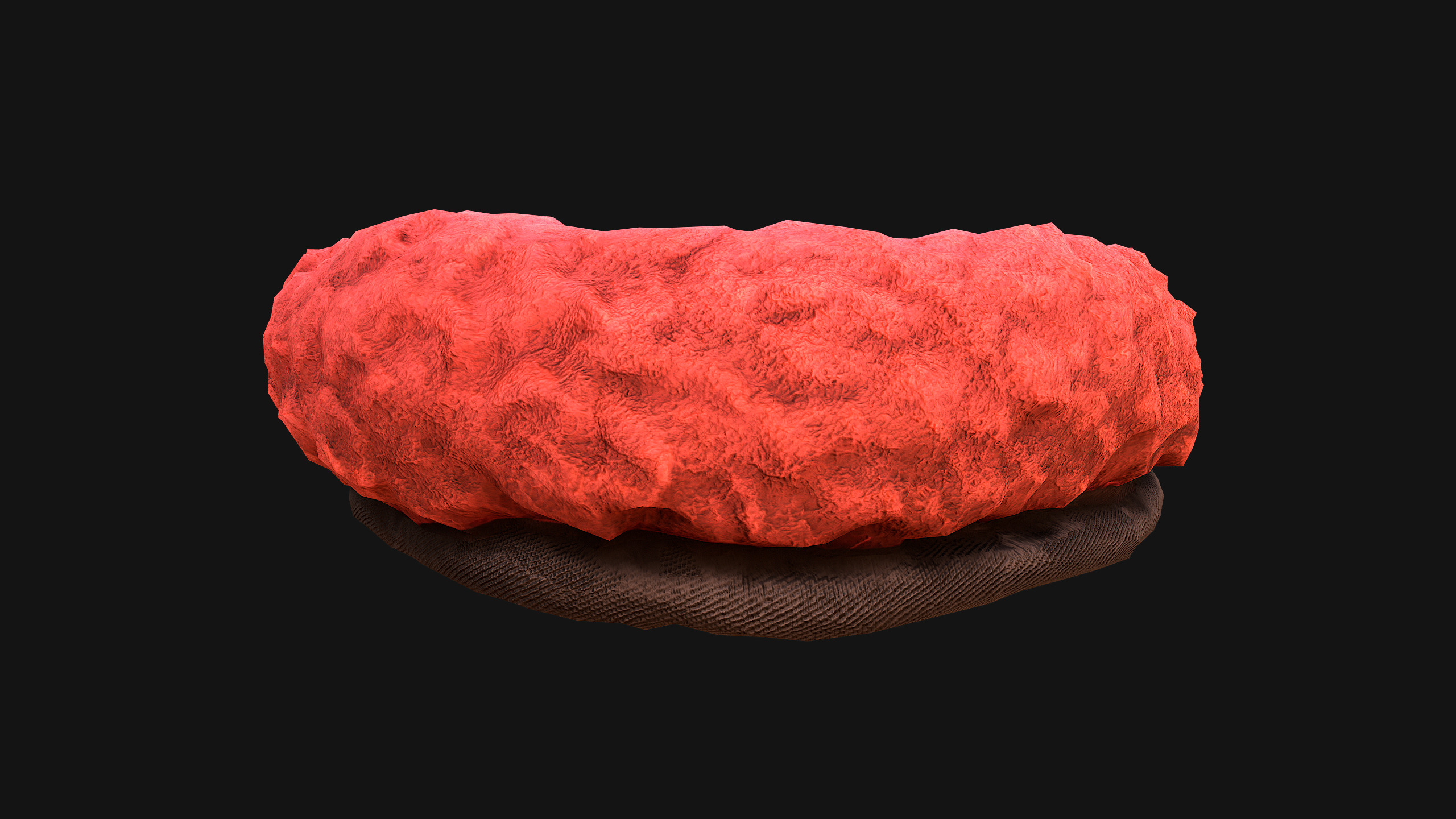 Bed for Pet Hamster Rodent Rat Low-poly 3D model_18