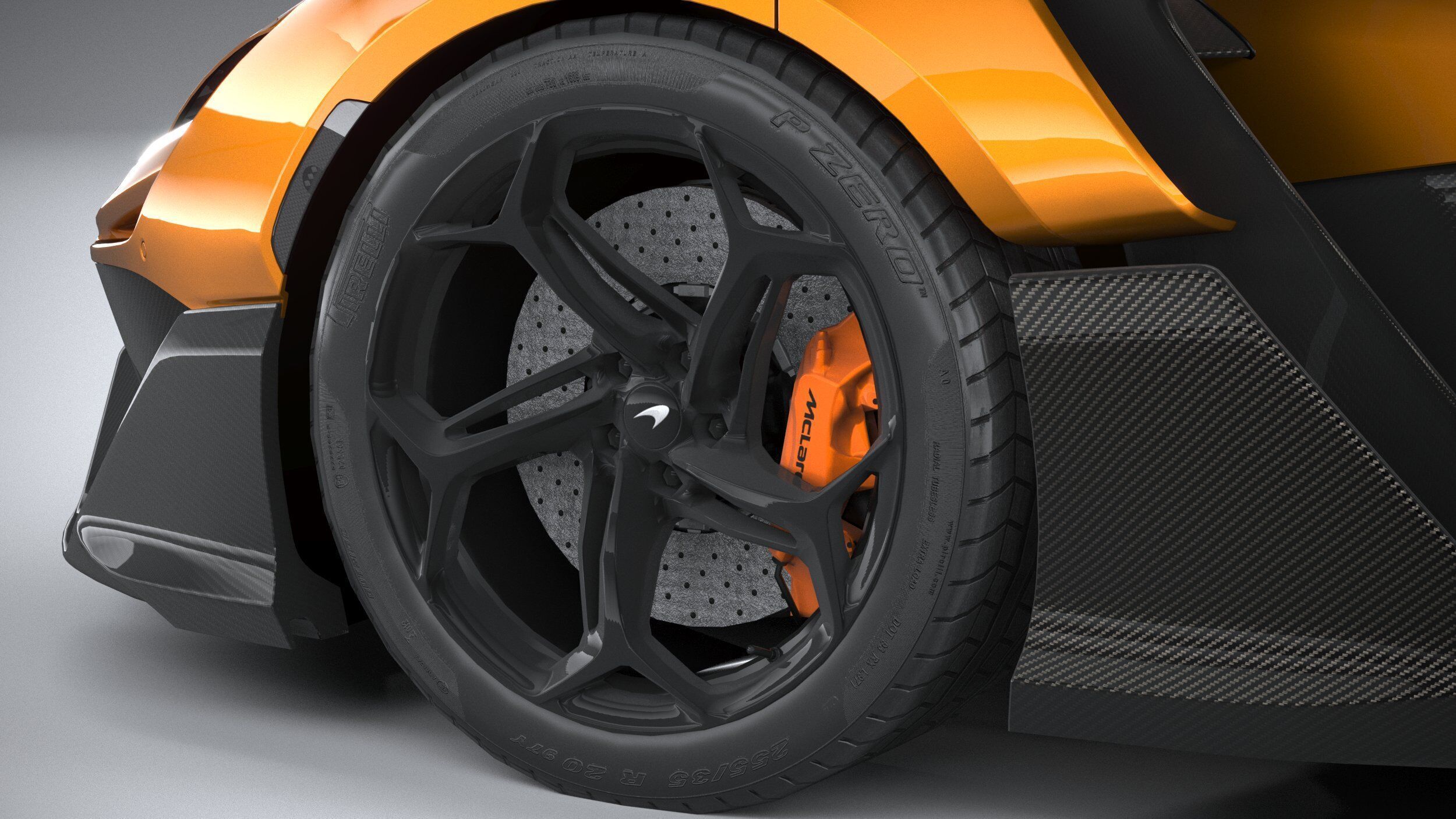 Mclaren W1 2025 LowPoly 3D model_16