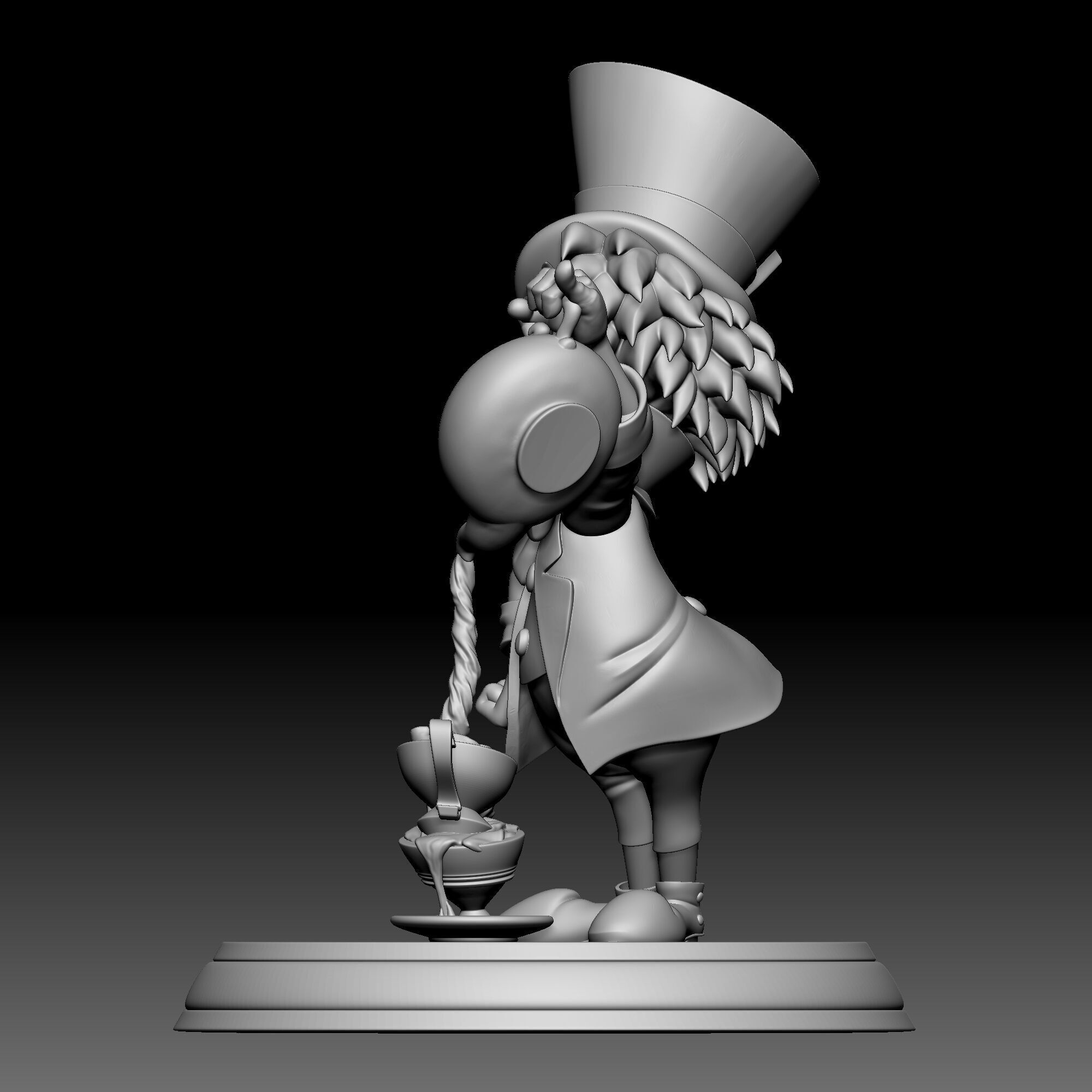 Mad Hatter - Alice in Wonderland - 040 3D print model_3