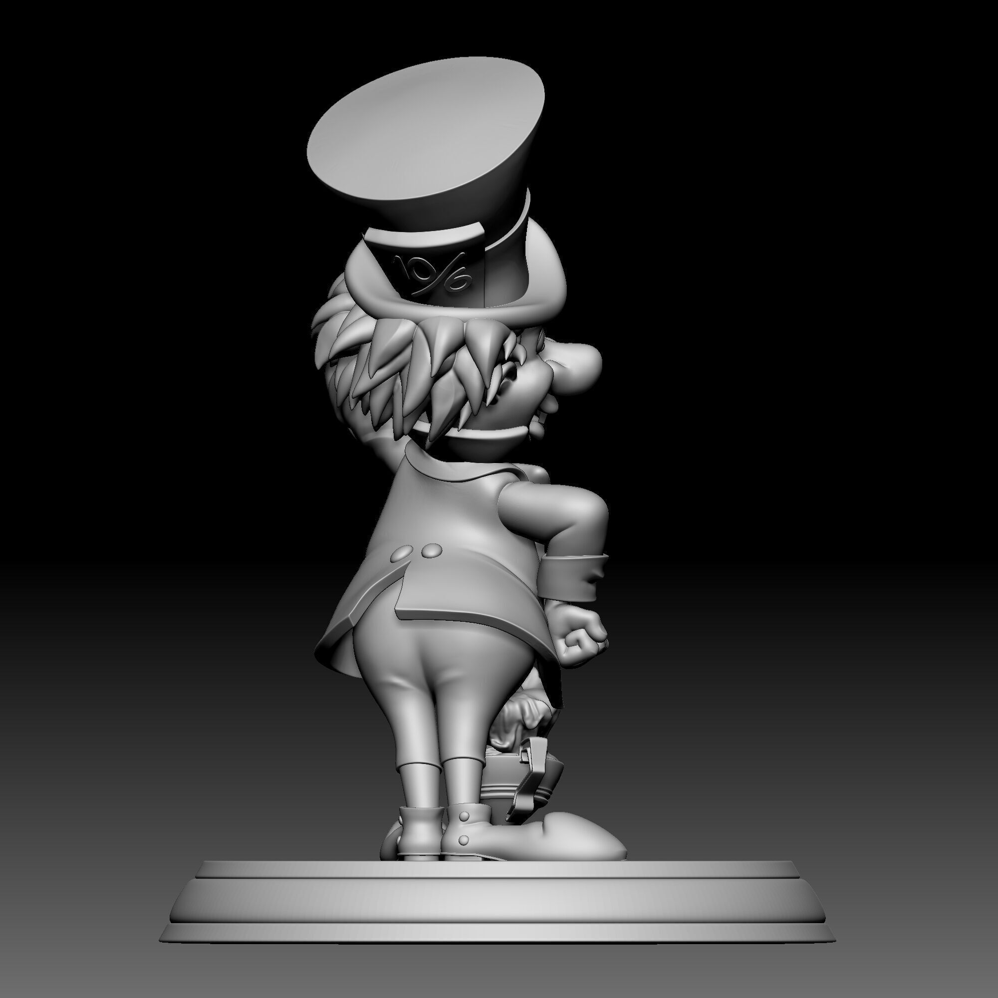 Mad Hatter - Alice in Wonderland - 040 3D print model_6