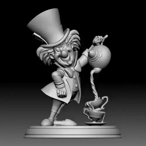 Mad Hatter - Alice in Wonderland - 040 3D print model