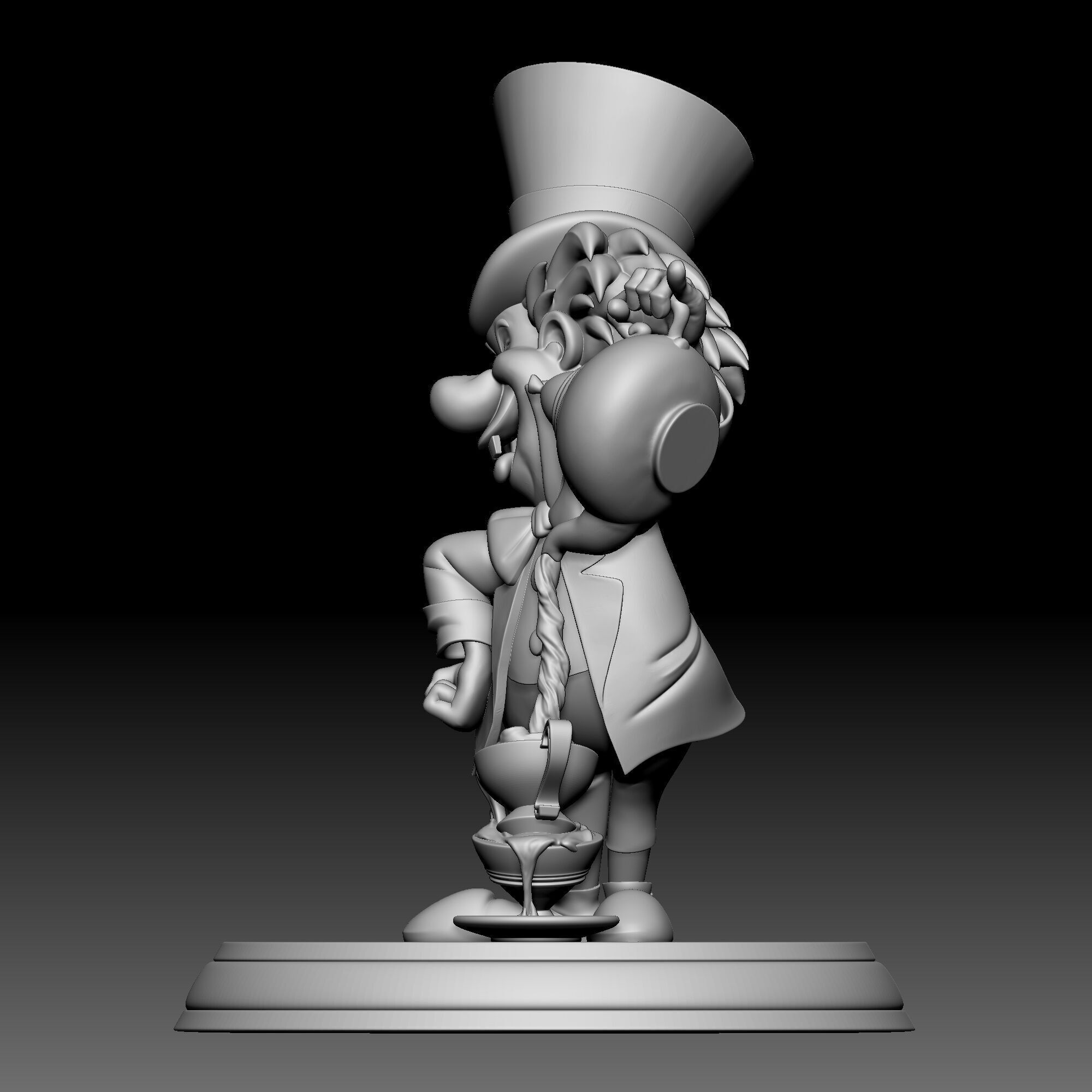 Mad Hatter - Alice in Wonderland - 040 3D print model_2