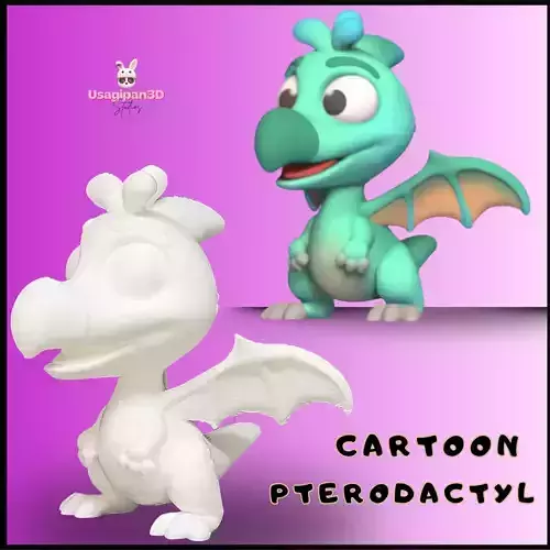 Cartoon Pterodactyl