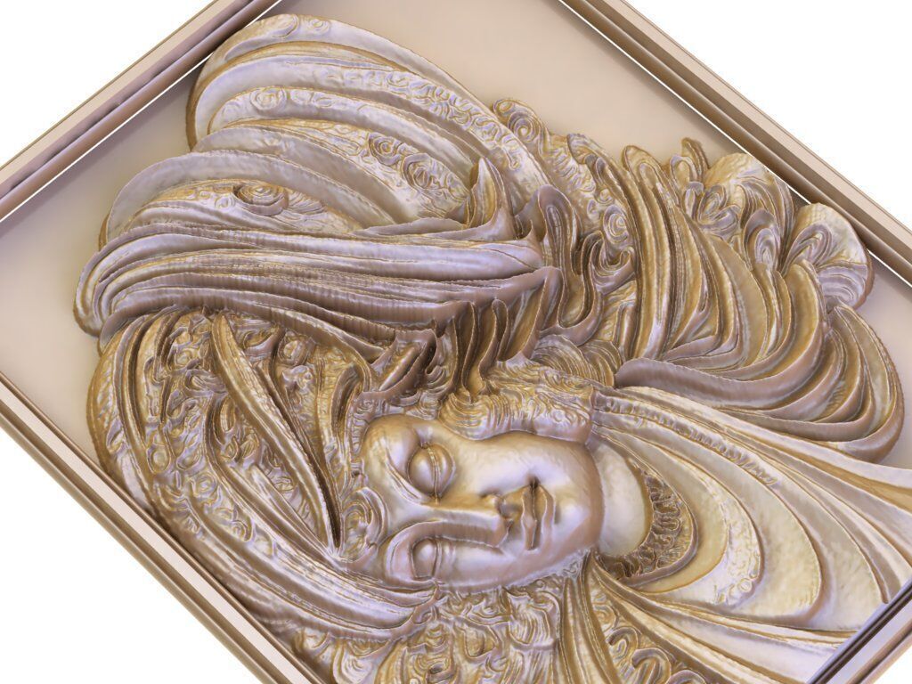 The Confluence of Relief Sculpture and Persian Miniature  3D model_2