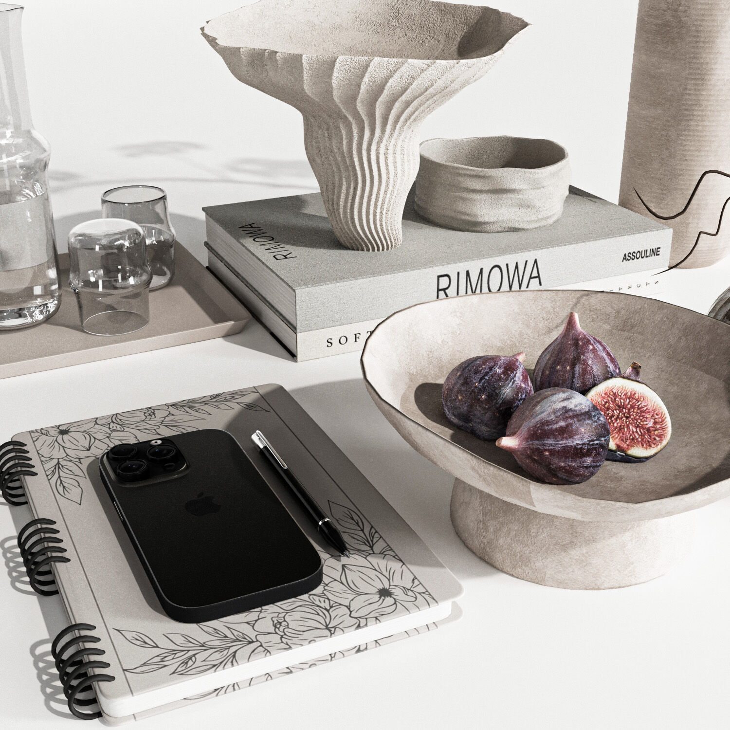 Decorative set-H12 3D model_1