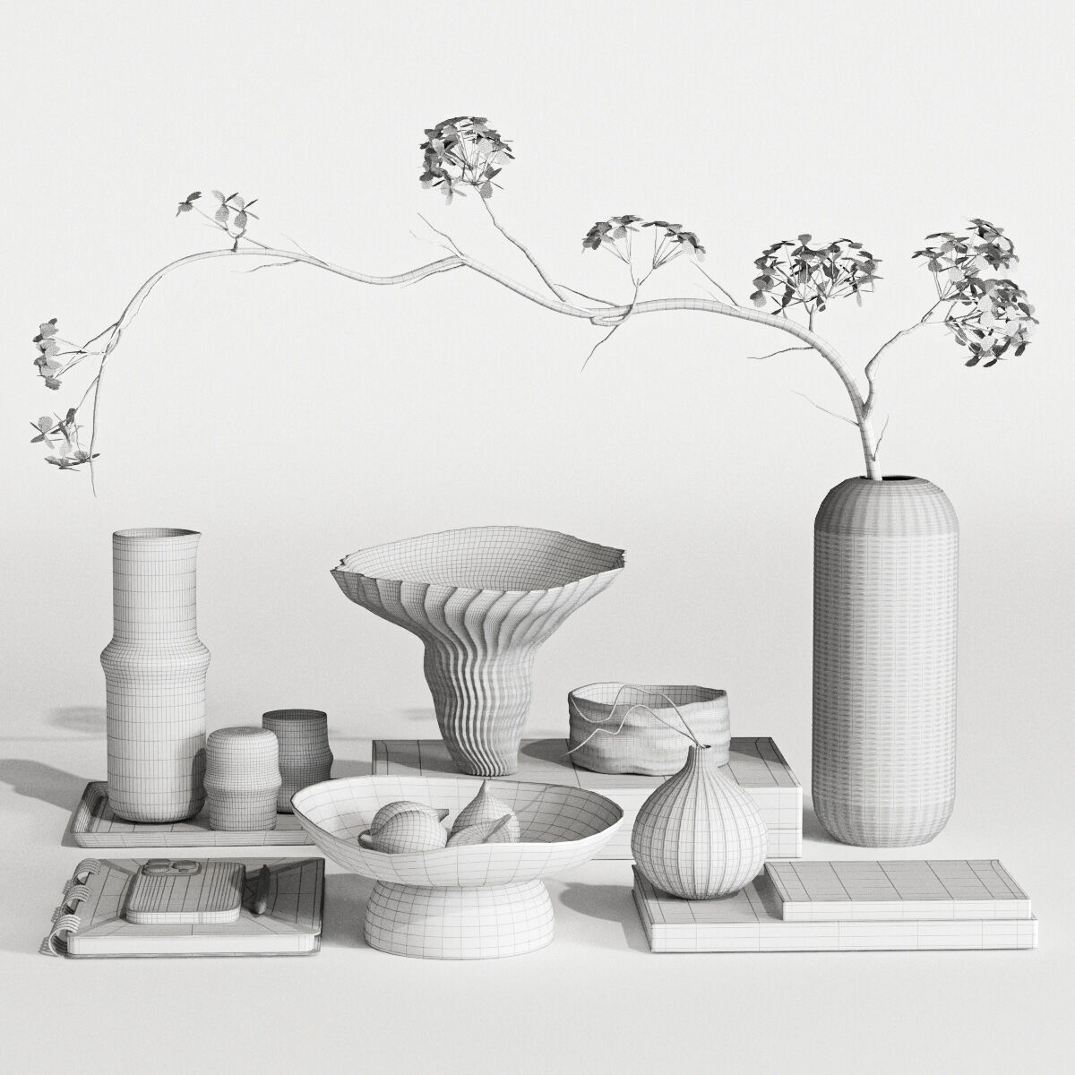 Decorative set-H12 3D model_4