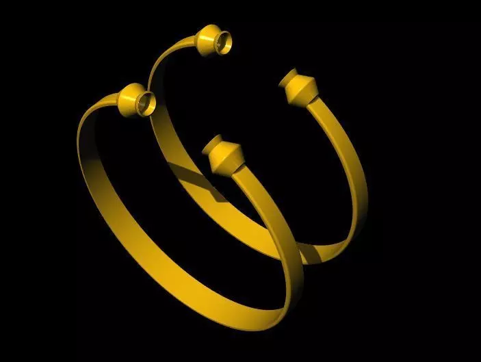 bracelet 3dm file 3D print model