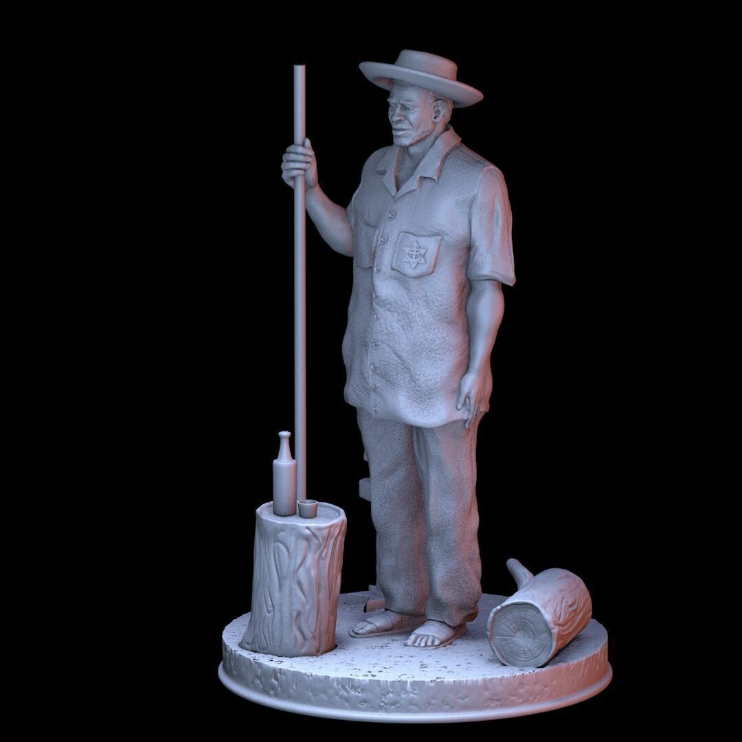Mestre Irineu Santo Daime Ayahuasca 3D print model_1