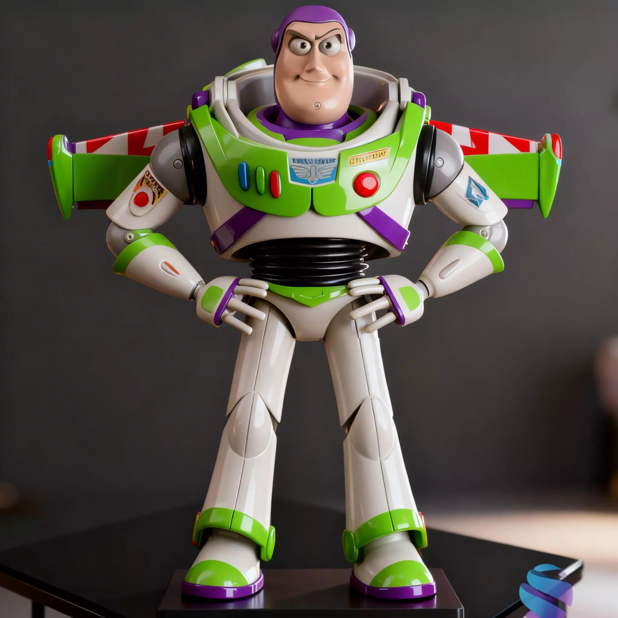 BUZZ LIGHTYEAR 18 cm - CUTTED - Toy Story 3D print model
