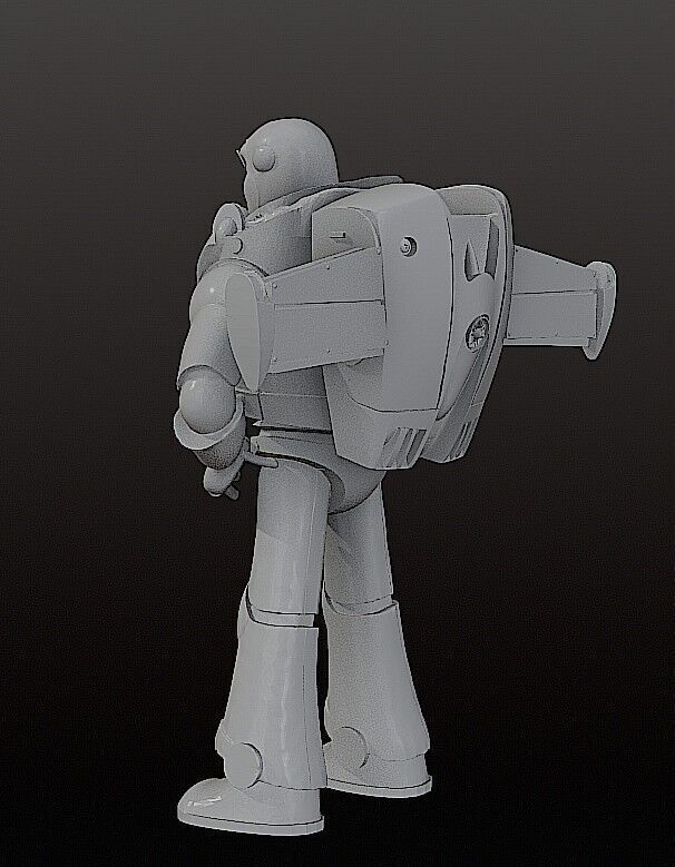 BUZZ LIGHTYEAR 18 cm - CUTTED - Toy Story 3D print model_14