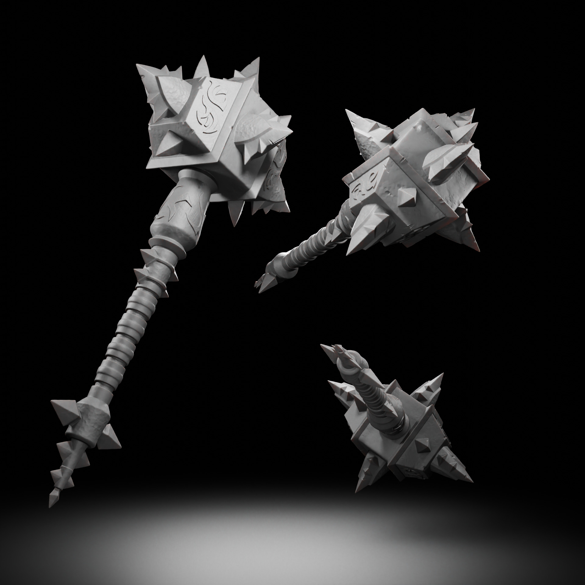 Sulfuras  the Extinguished Hand - Cataclysm - World of Warcraft 3D print model_2