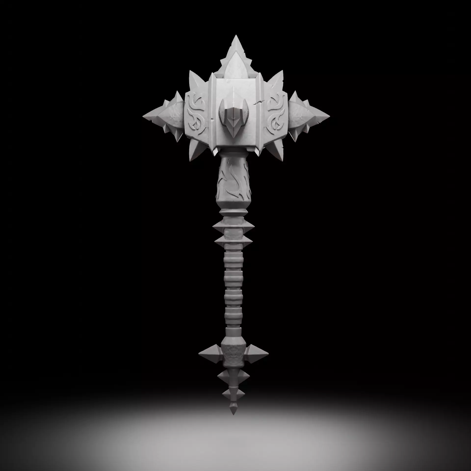 Sulfuras  the Extinguished Hand - Cataclysm - World of Warcraft 3D print model_0