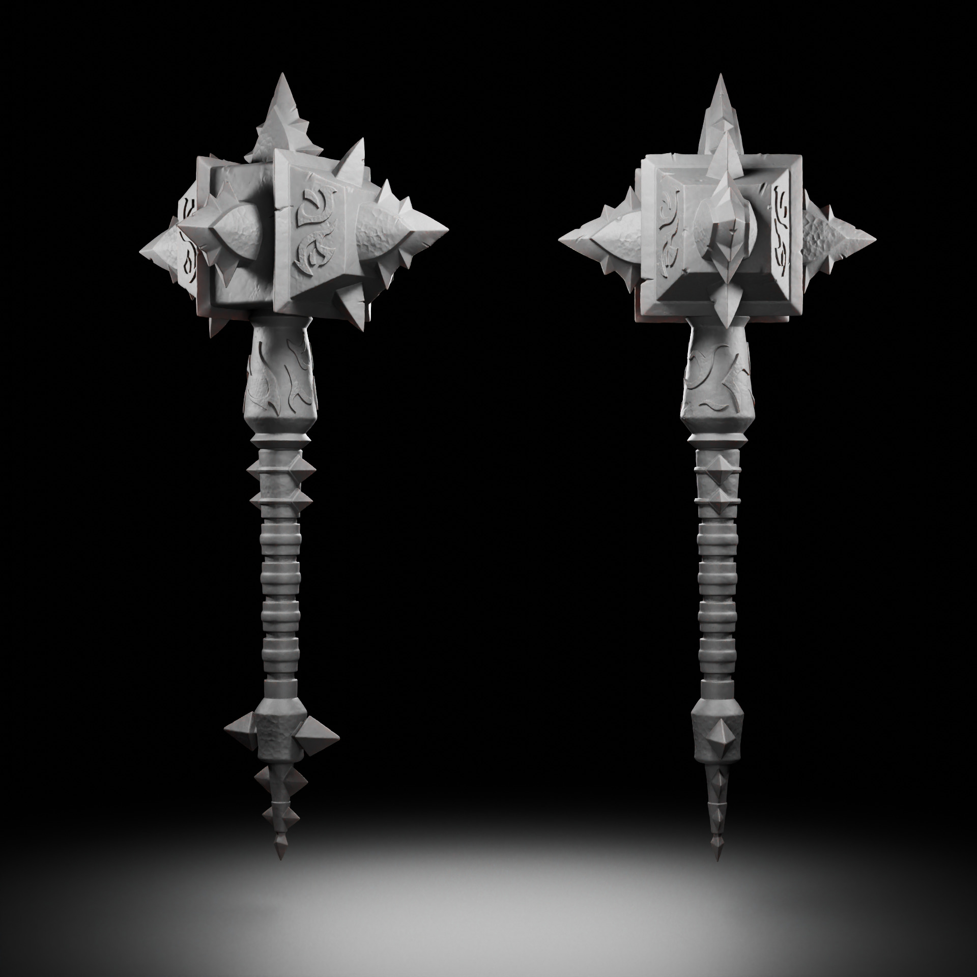 Sulfuras  the Extinguished Hand - Cataclysm - World of Warcraft 3D print model_1