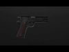 M1911 Pistol - Game Ready - PBR Textured - Rigged Low-poly 3D model_1