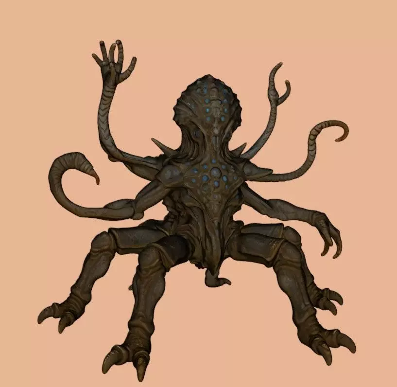 XarvZhul The Thousand-Eyed Herald 3D print model_0