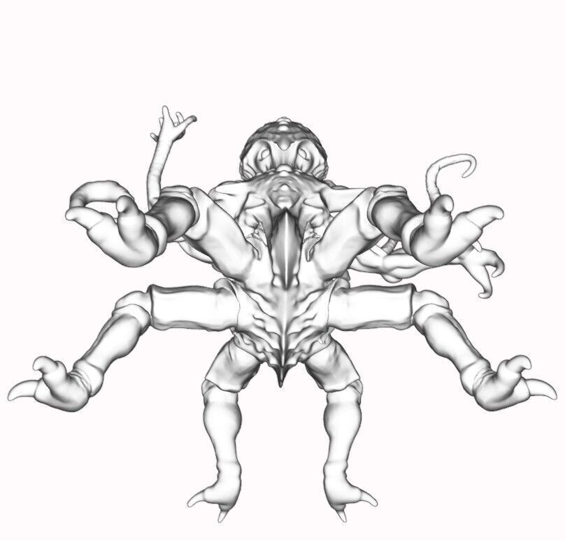 XarvZhul The Thousand-Eyed Herald 3D print model_12