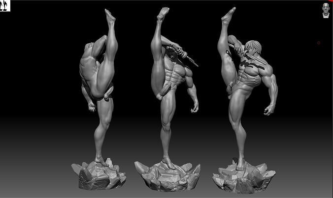 Touji Fushiguro  3D print model