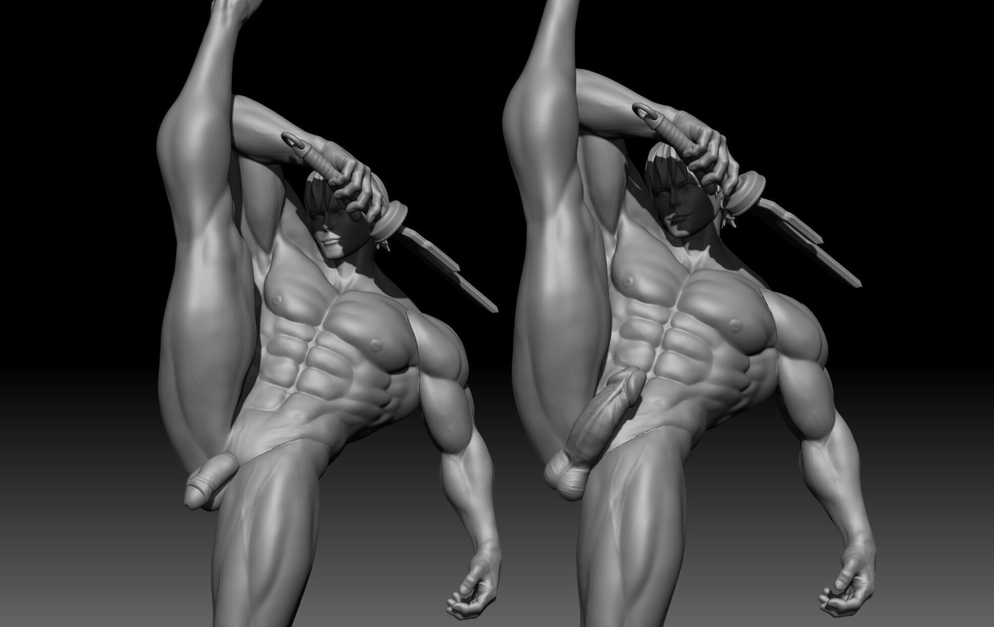 Touji Fushiguro  3D print model_4