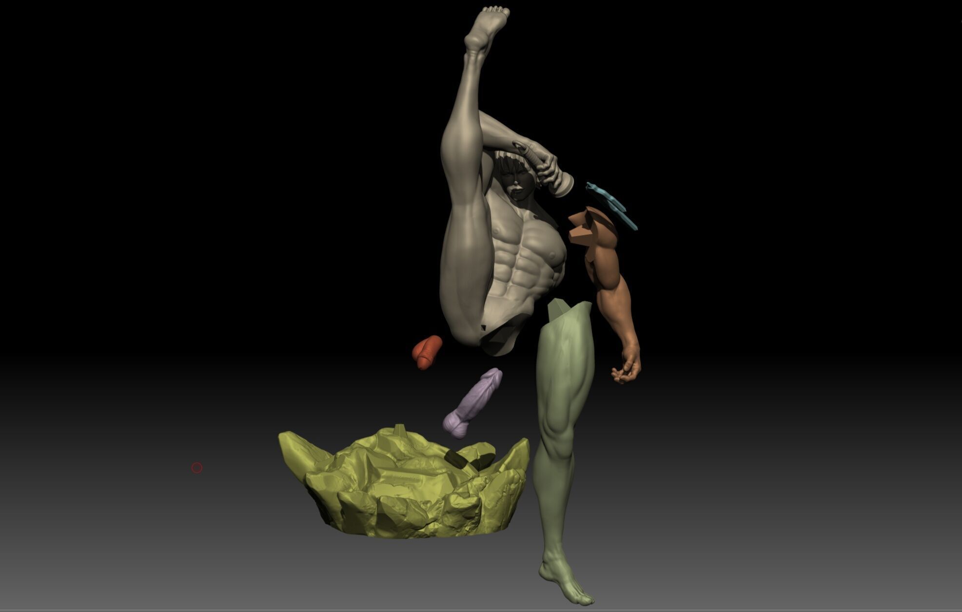 Touji Fushiguro  3D print model_7