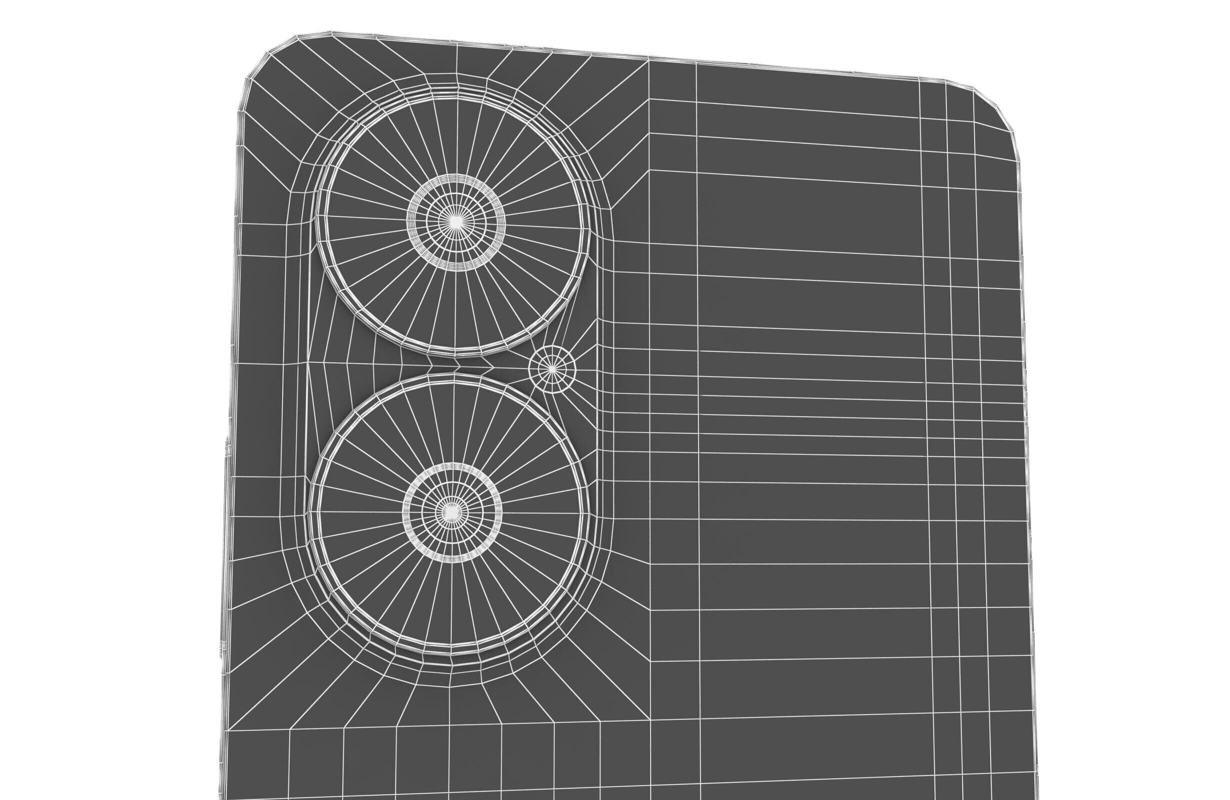 Huawei Enjoy 80 Gold Black 3D model_20