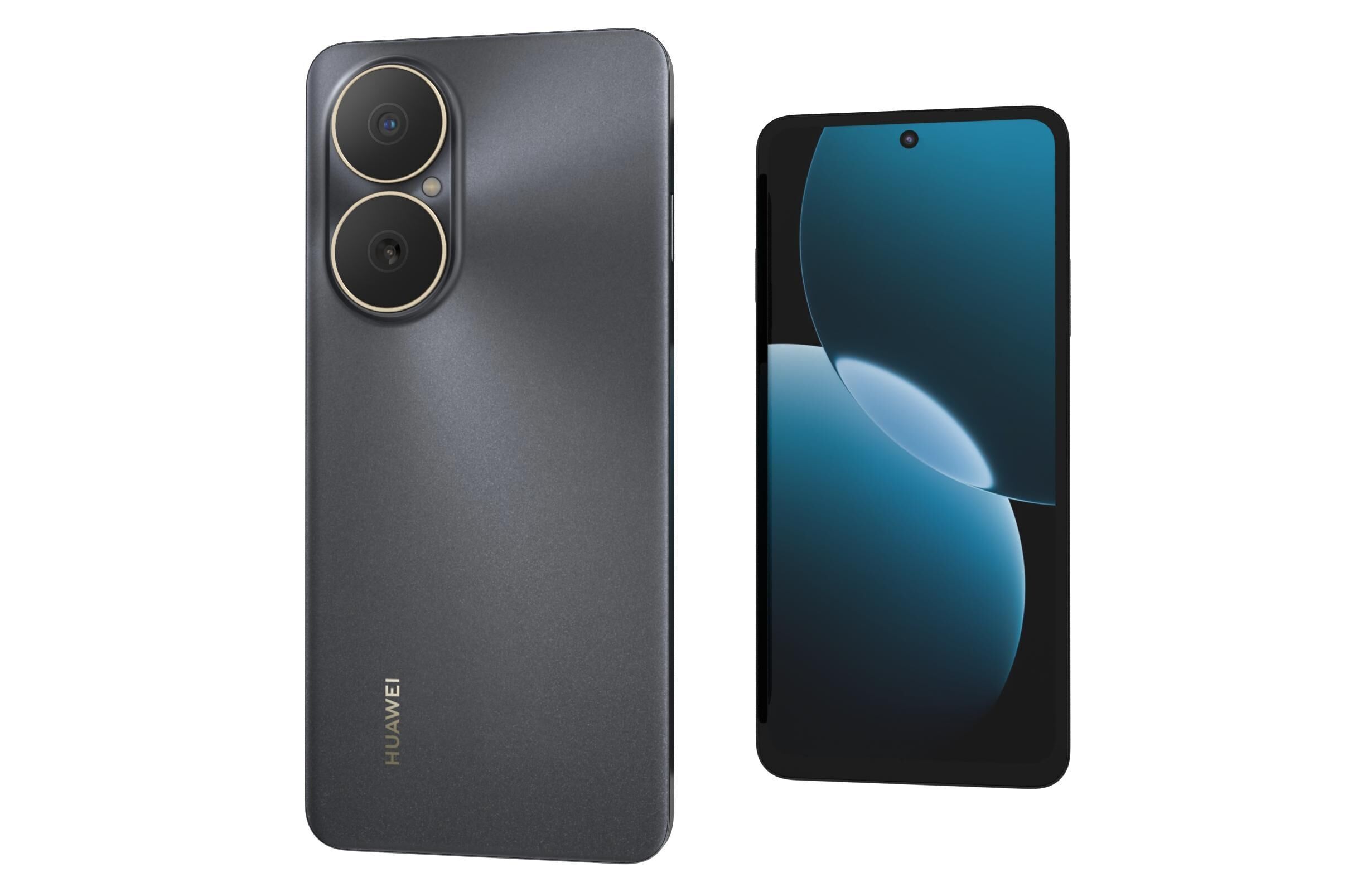 Huawei Enjoy 80 Gold Black 3D model_7