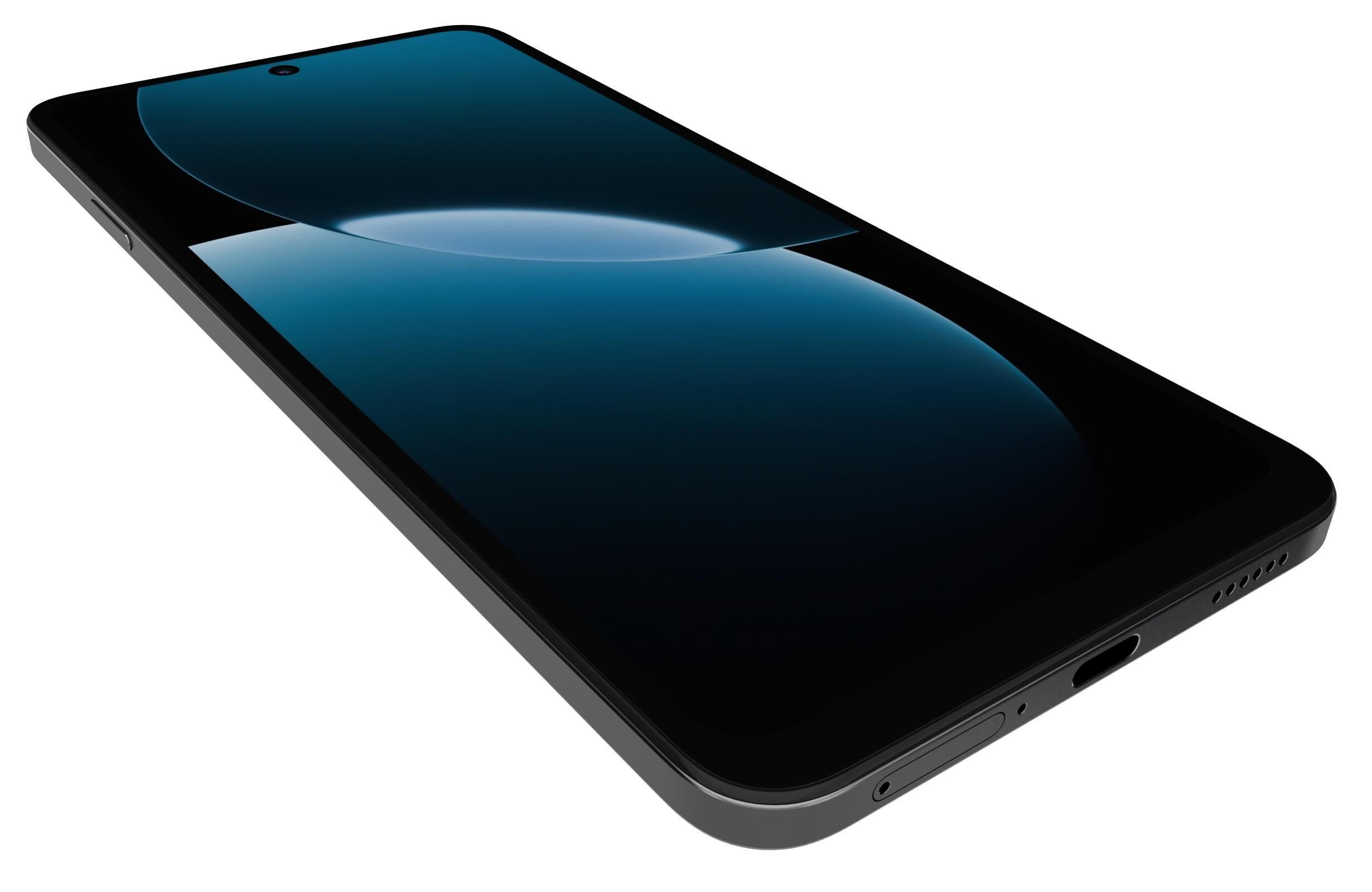 Huawei Enjoy 80 Gold Black 3D model_12