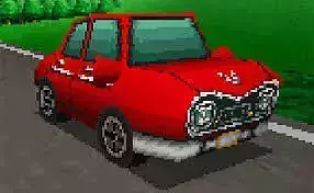 Mariokart DS Red Car Low-poly 3D model