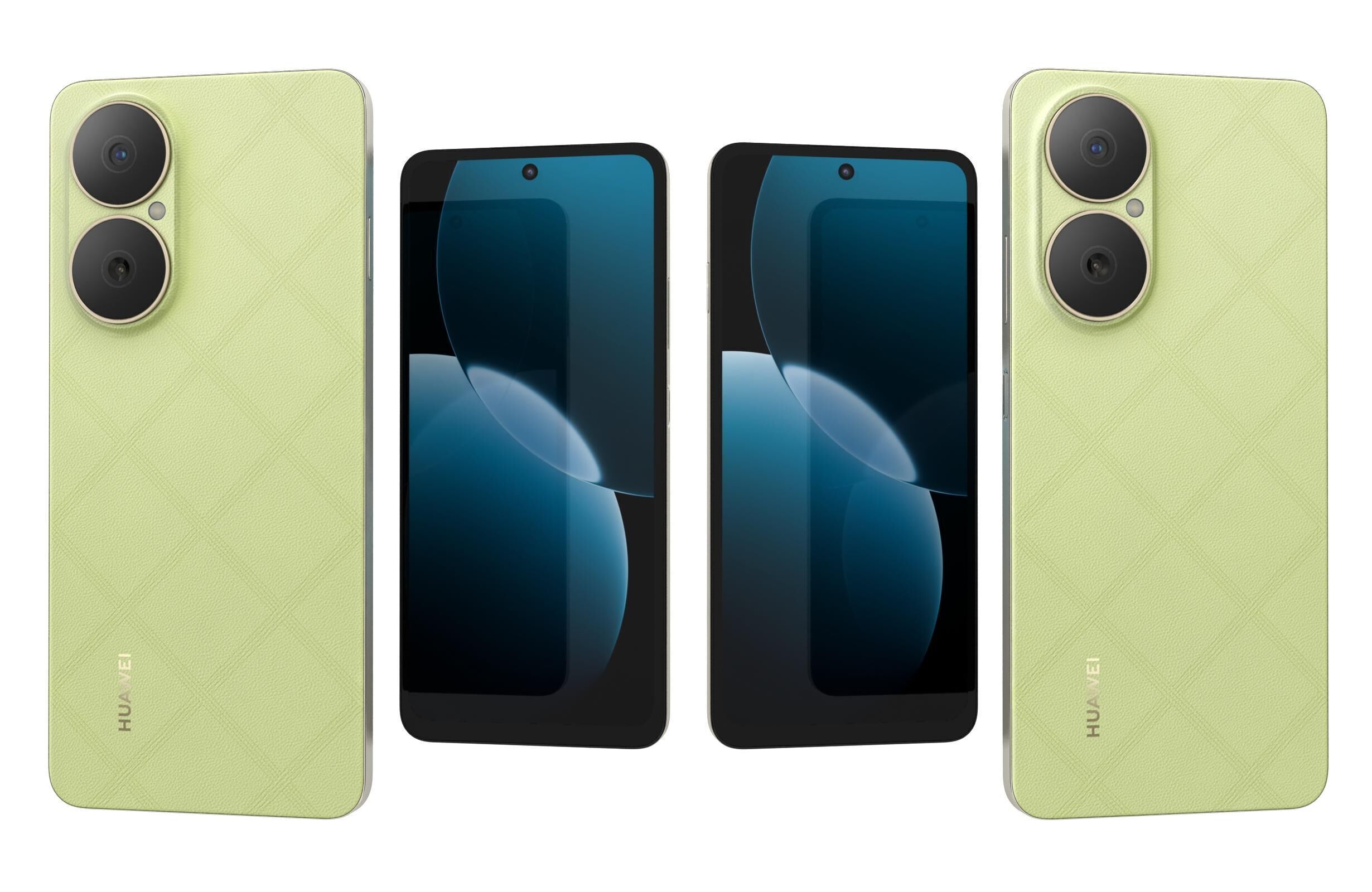 Huawei Enjoy 80 All Colors 3D model_9