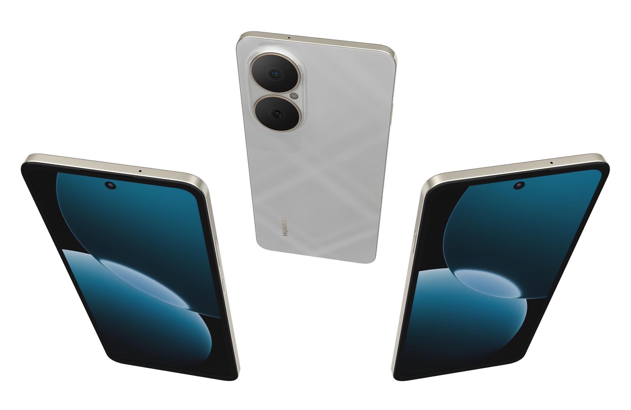 Huawei Enjoy 80 All Colors 3D model_2