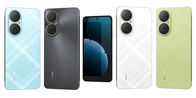 Huawei Enjoy 80 All Colors 3D model